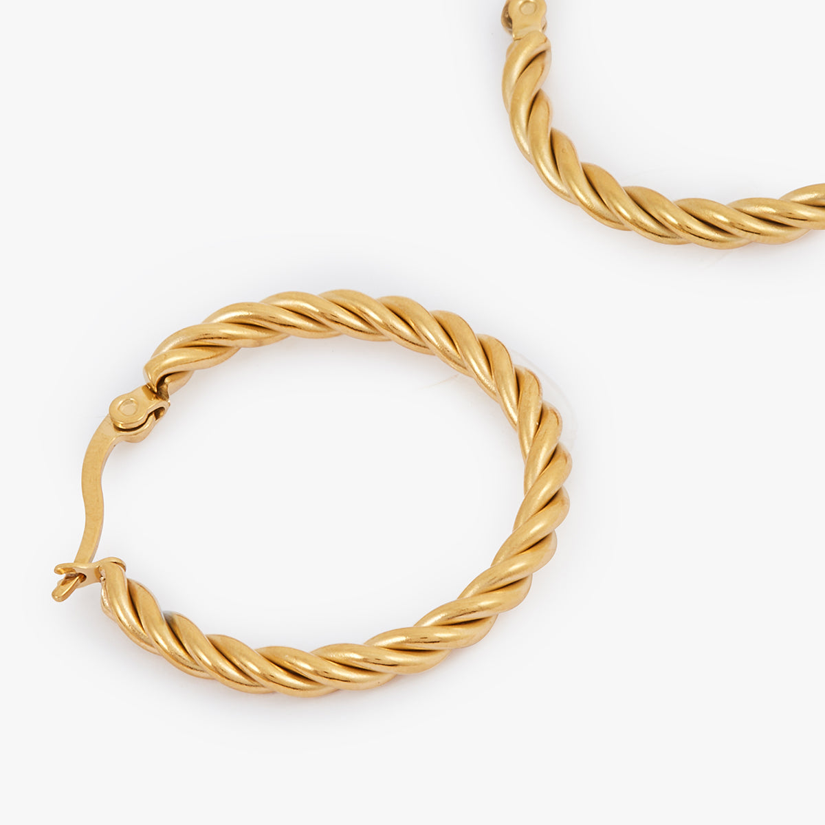 Créoles acier inoxydable