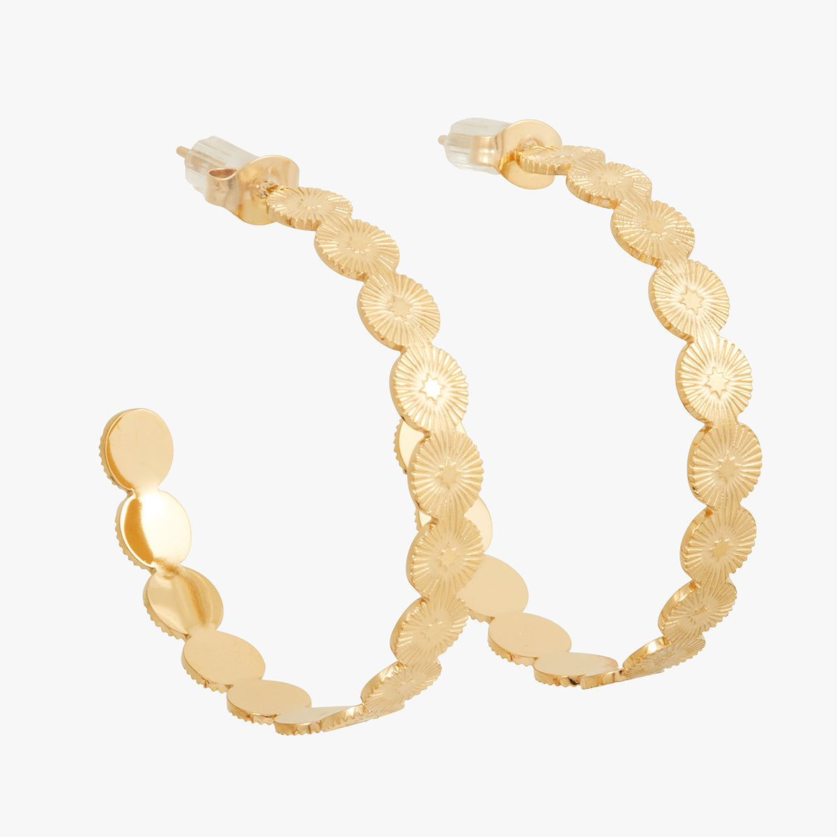 Boucles d'oreilles acier inoxydable