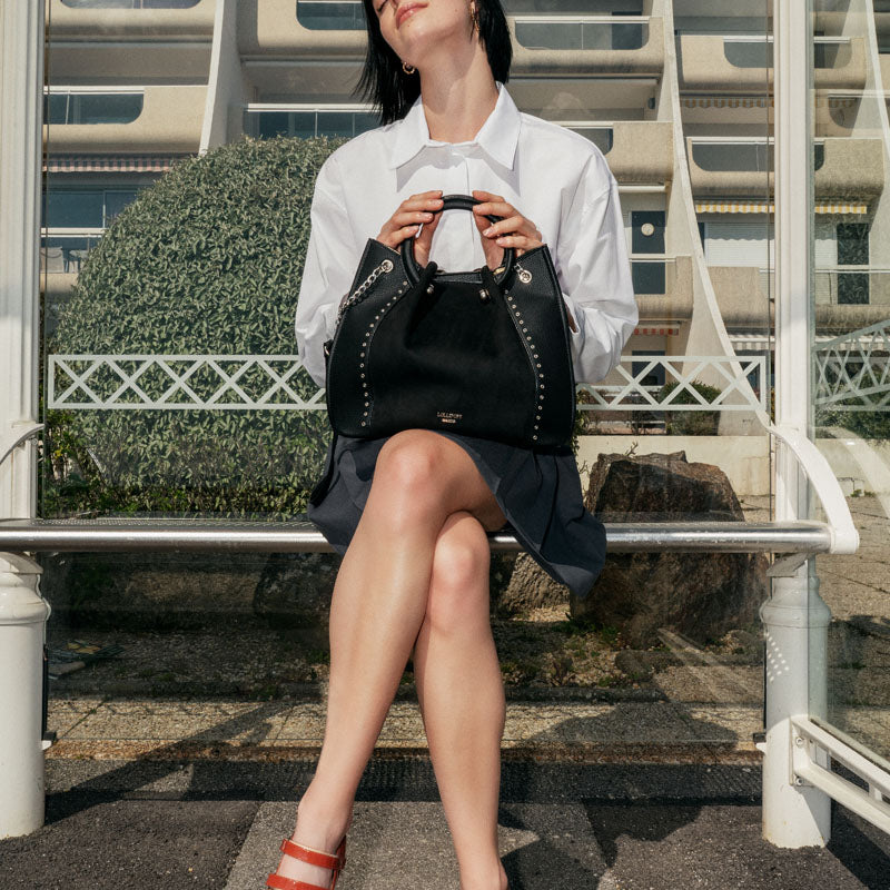 Sac à main noir M Gemma