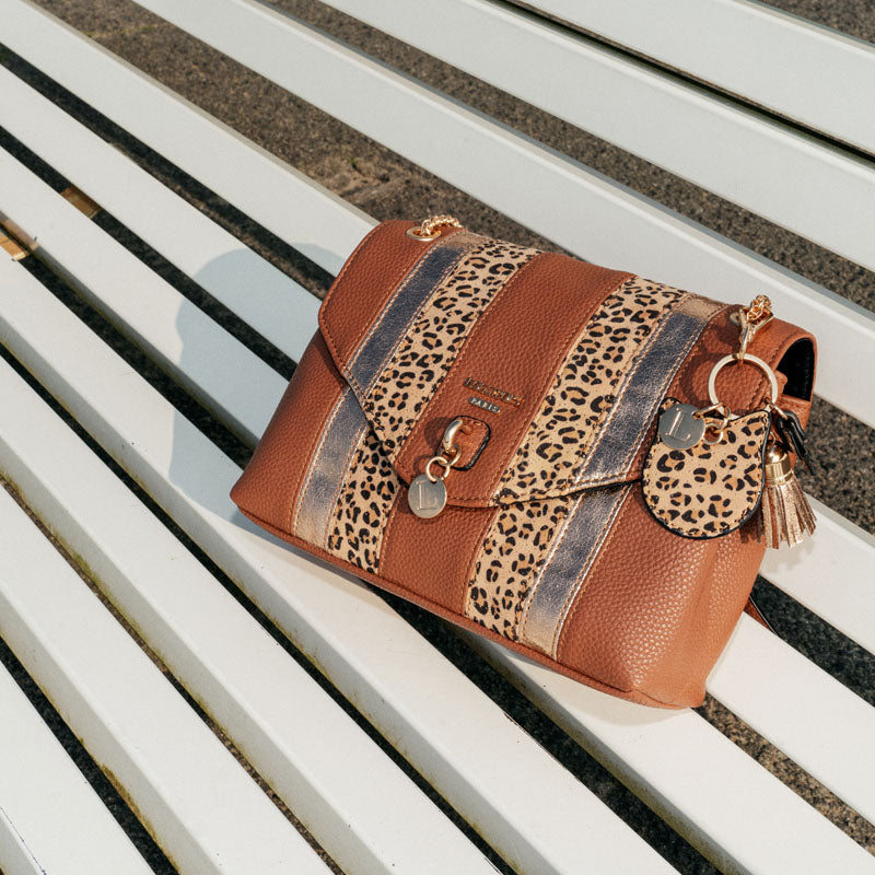 Petit sac à main dore Muggio