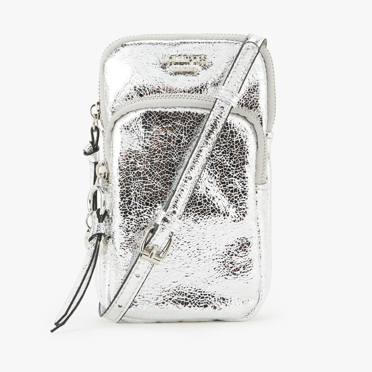 Pochette de téléphone argenté Monticello