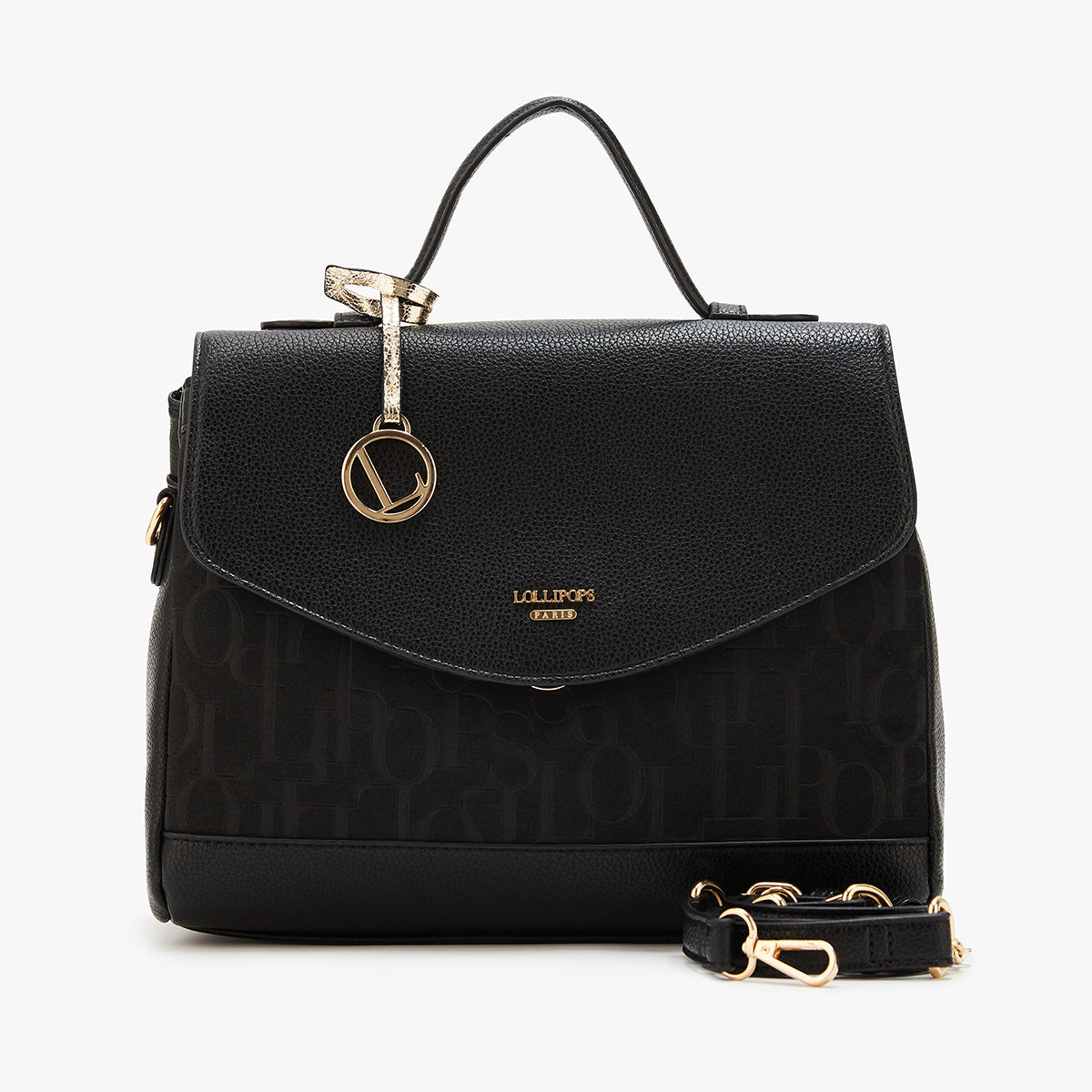 Grand sac bandoulière noir Malaisia