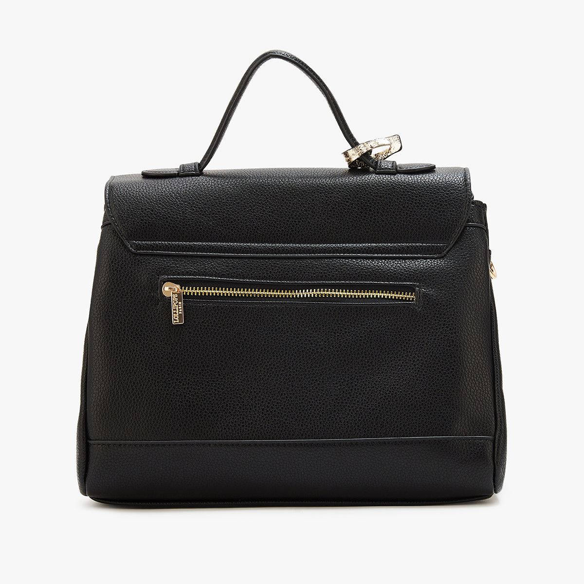 Grand sac bandoulière noir Malaisia