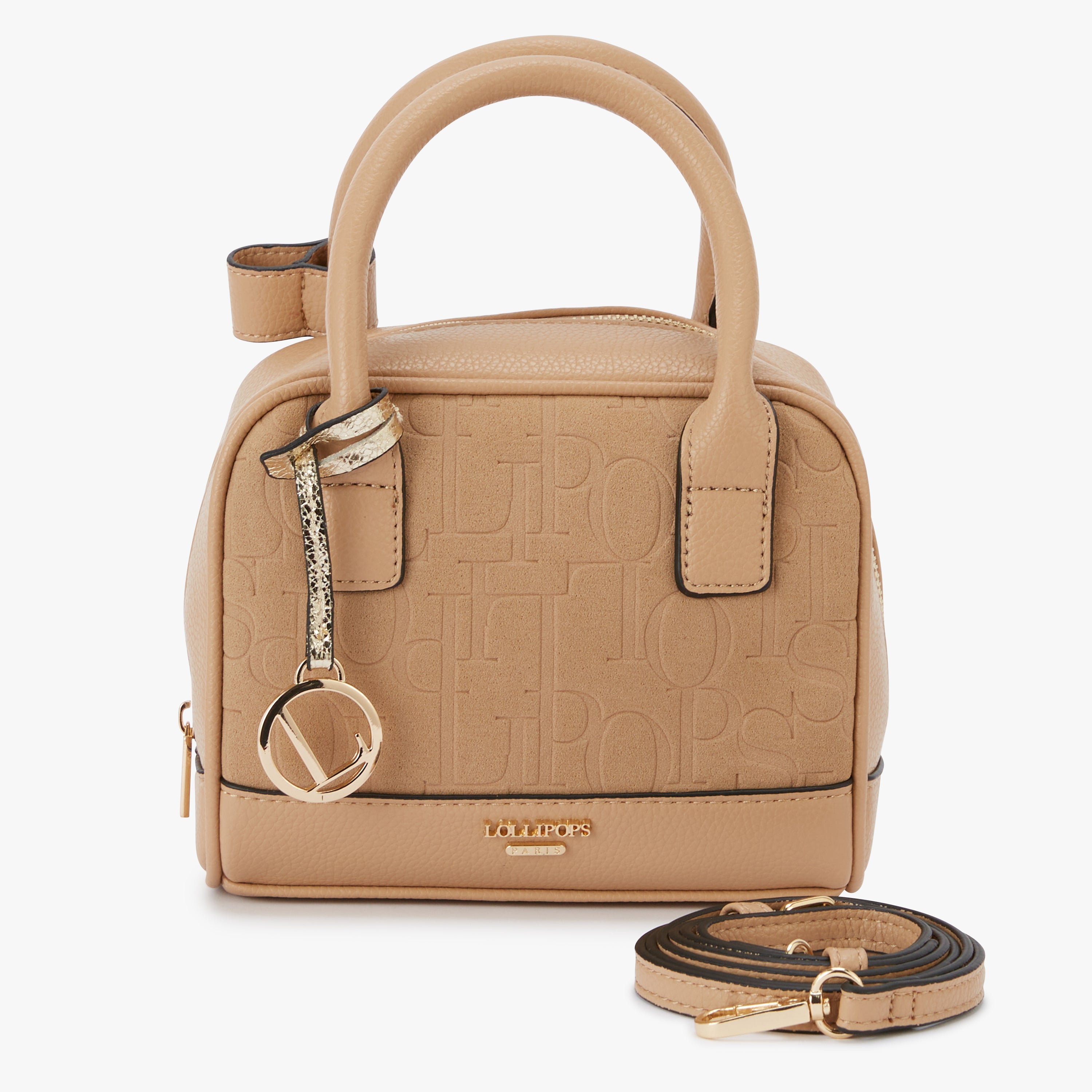 Petit sac bowling beige Malaisia