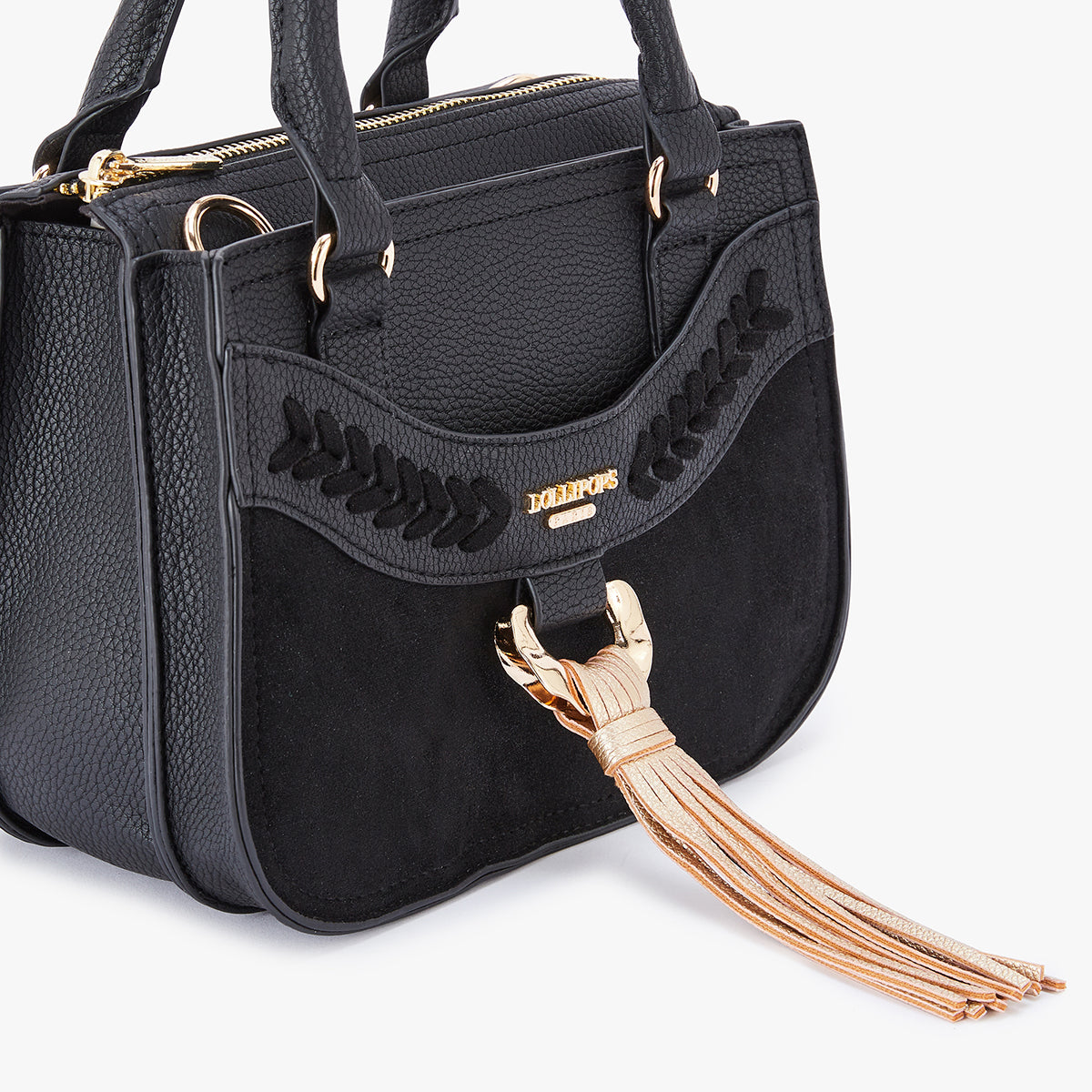 Petit sac à main noir Mace