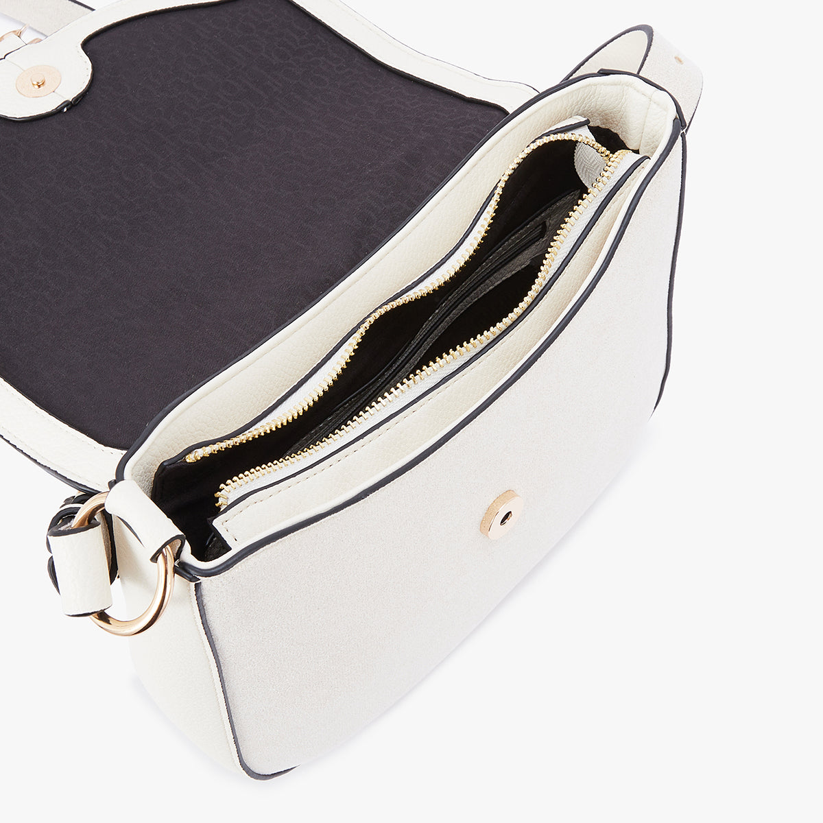 Sac bandoulière ivoire Mace