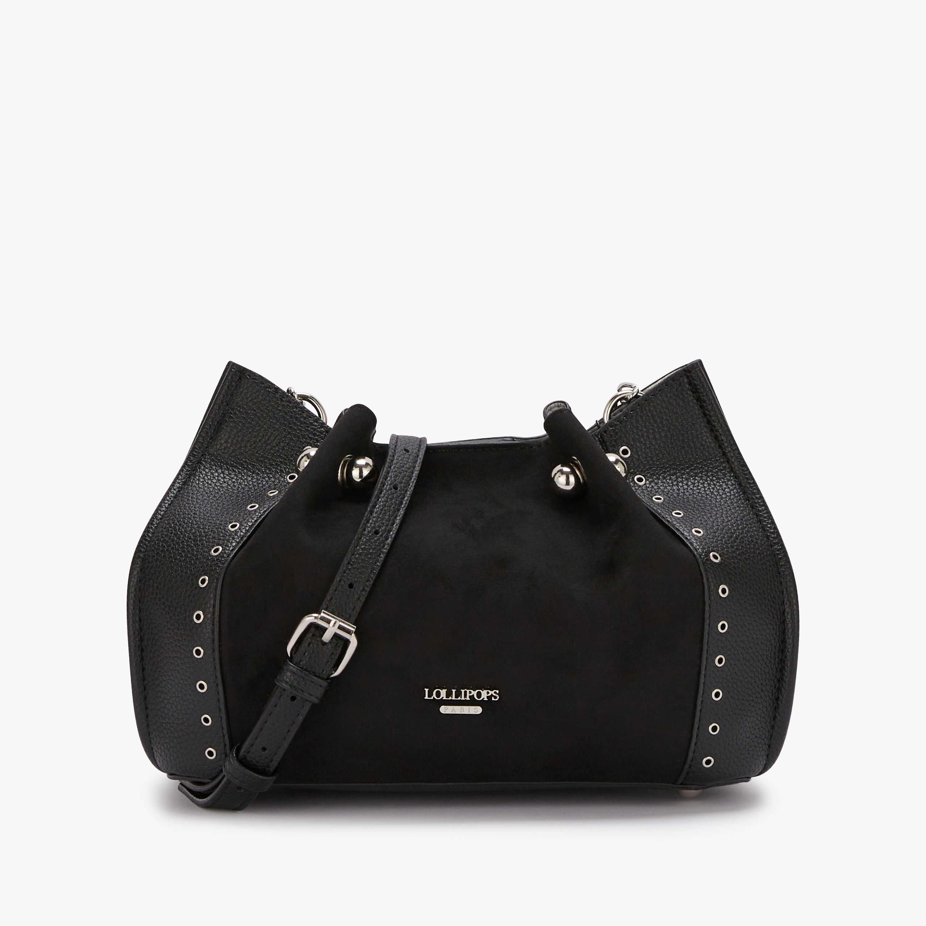 Petit sac bandoulière noir M Gemma