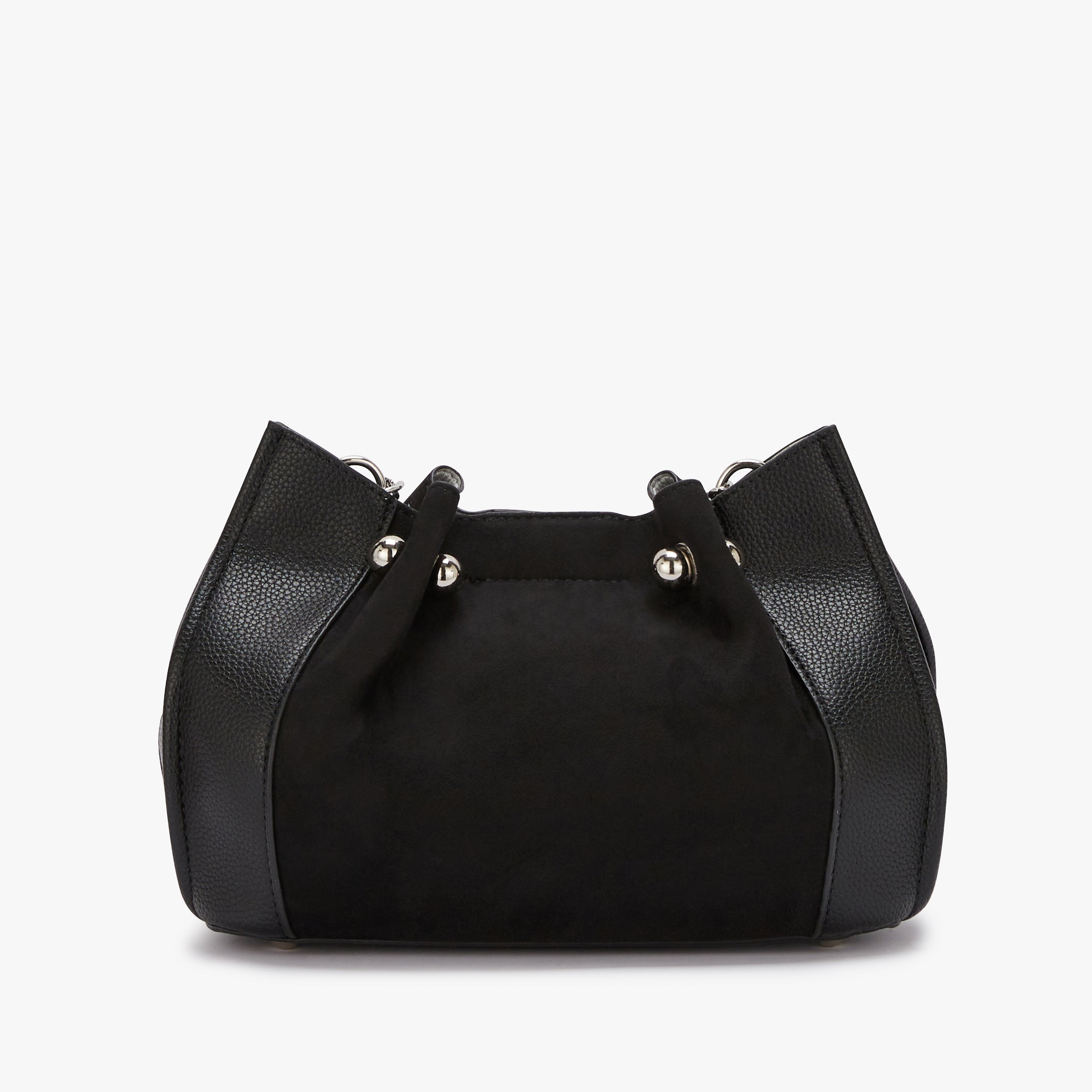 Petit sac bandoulière noir M Gemma