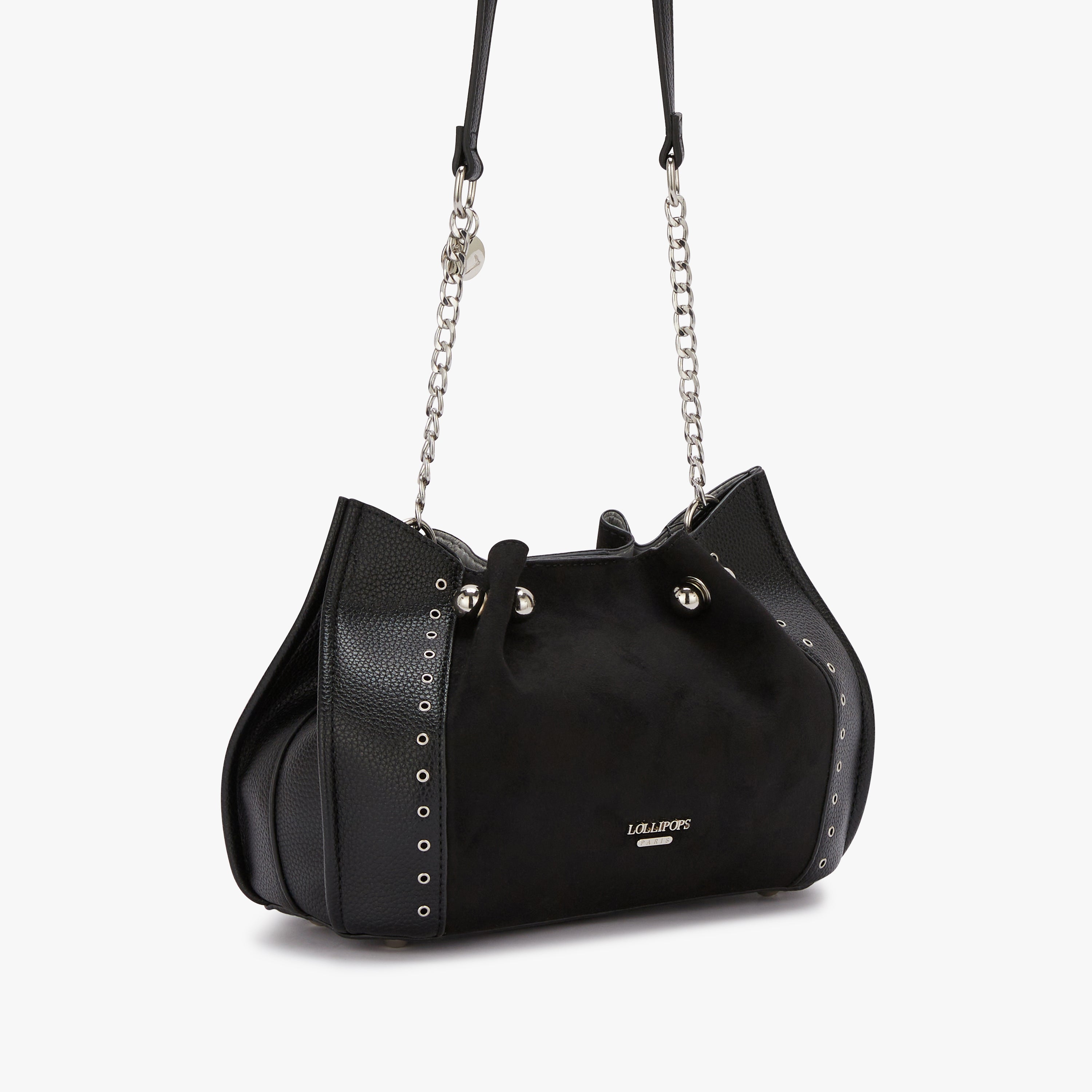 Petit sac bandoulière noir M Gemma