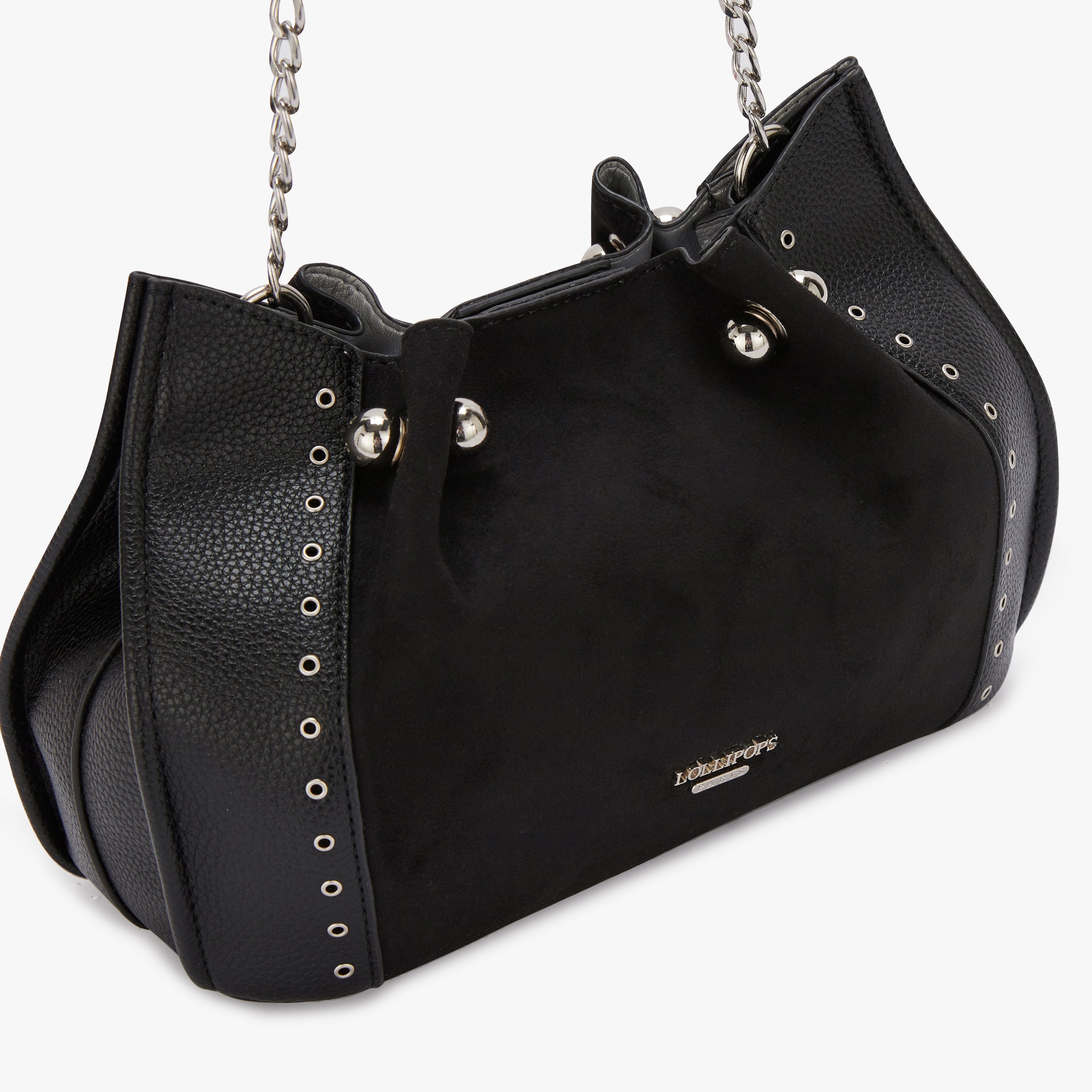 Petit sac bandoulière noir M Gemma