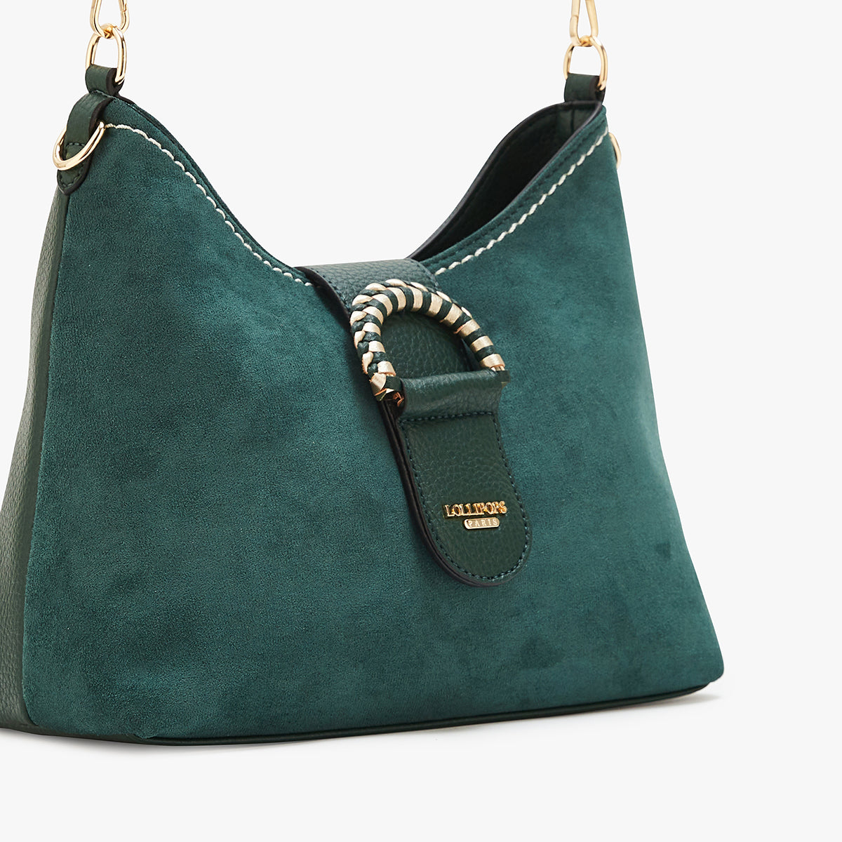 Grand sac hobo vert Murzo