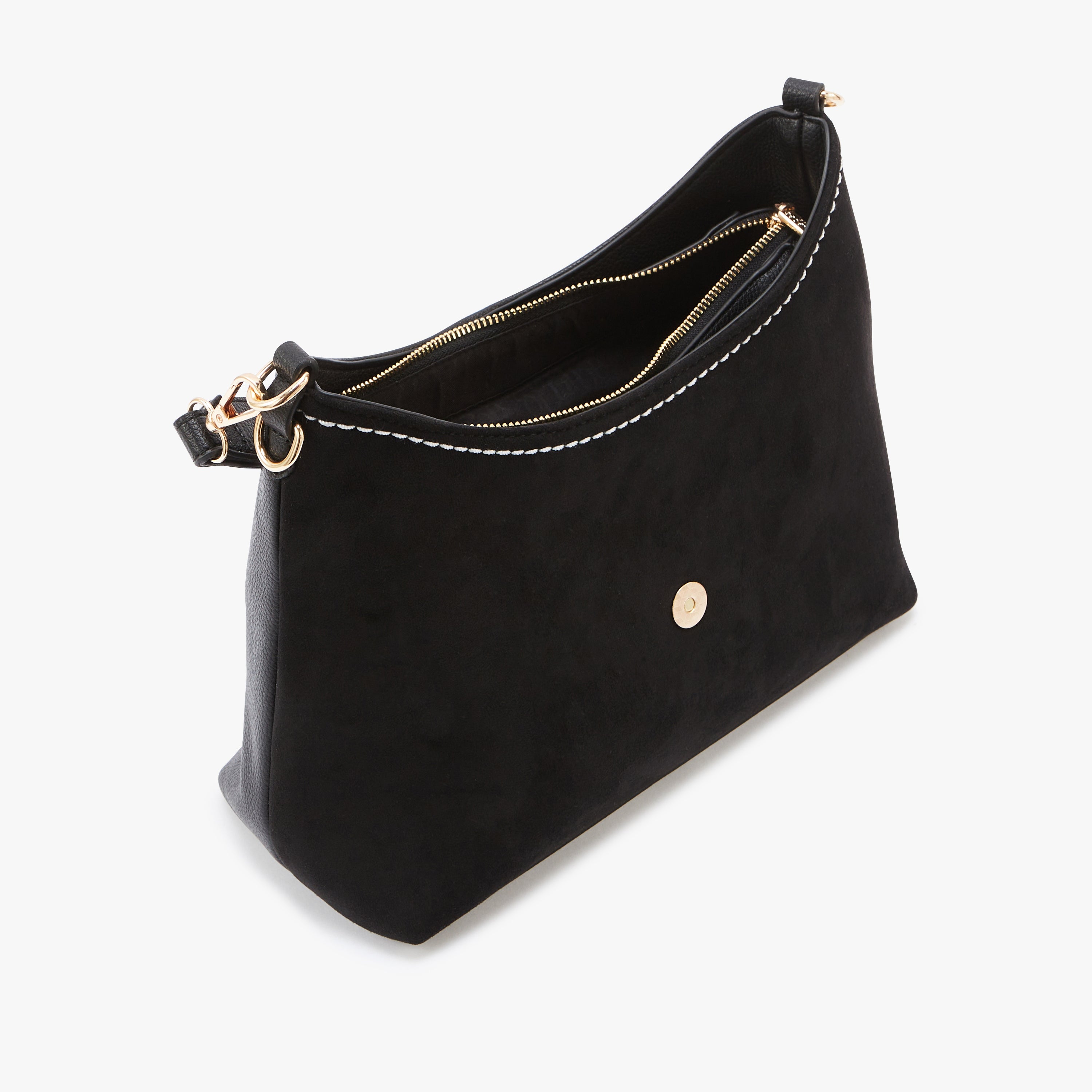 Grand sac hobo noir Murzo