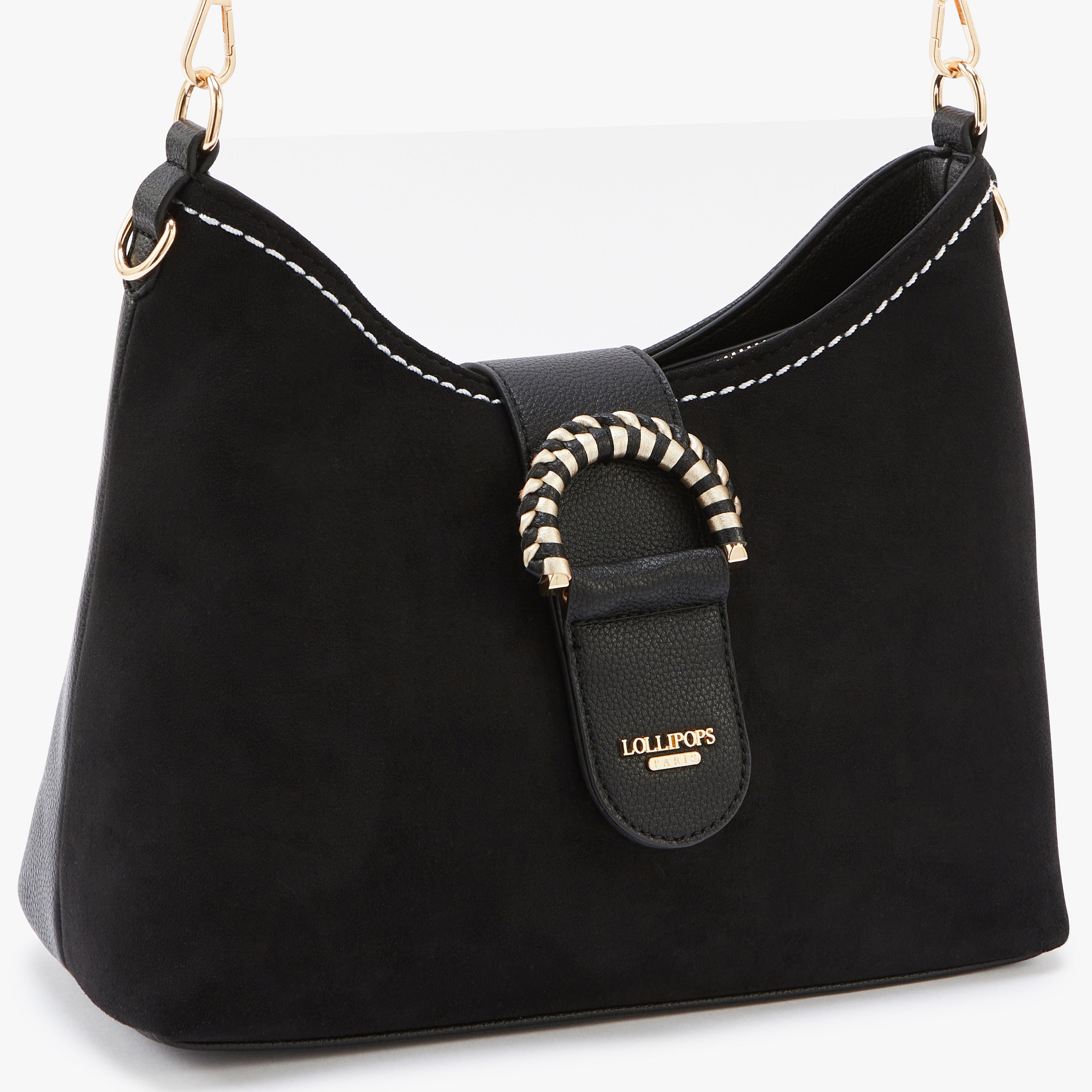 Grand sac hobo noir Murzo