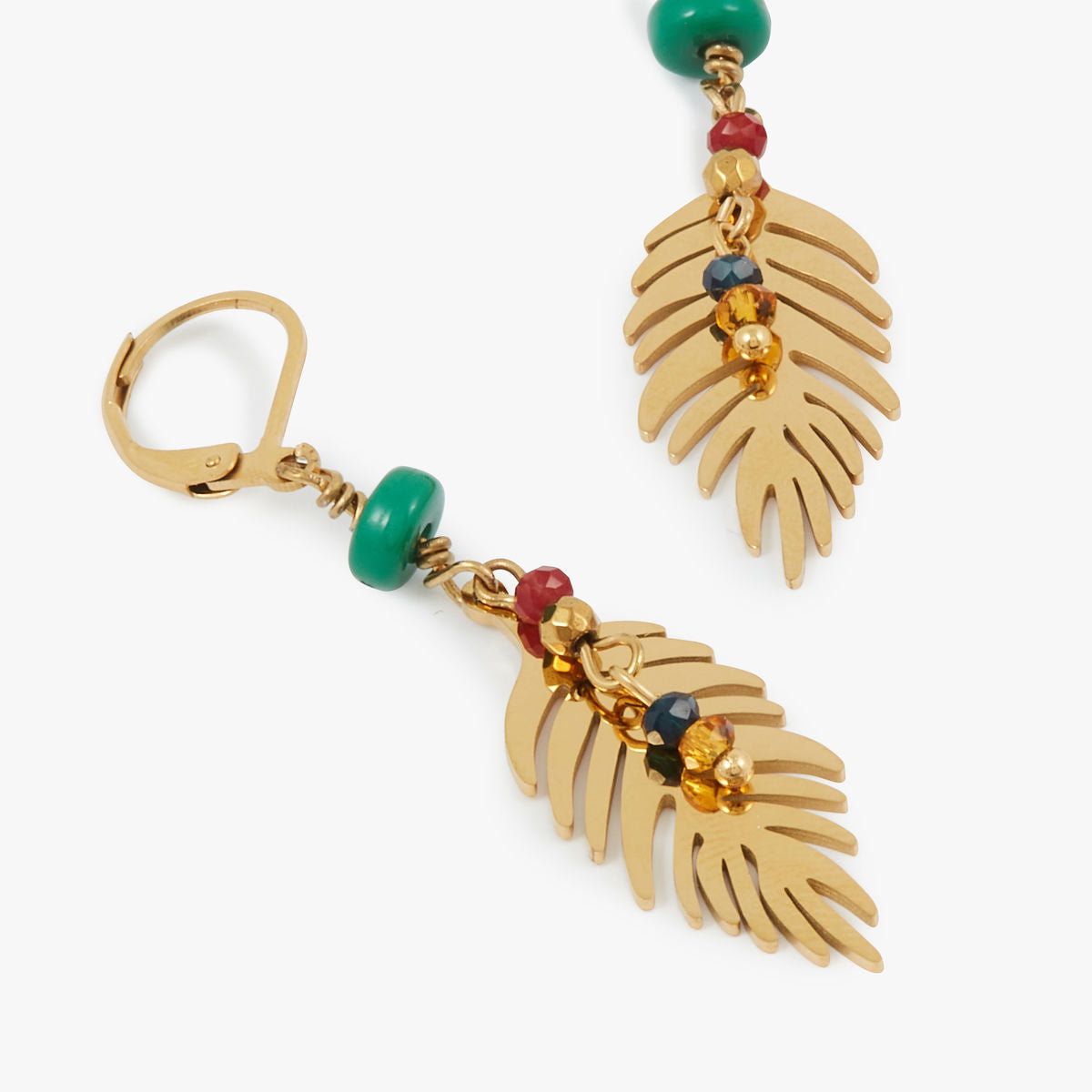 Boucles d'oreilles en acier inoxydable