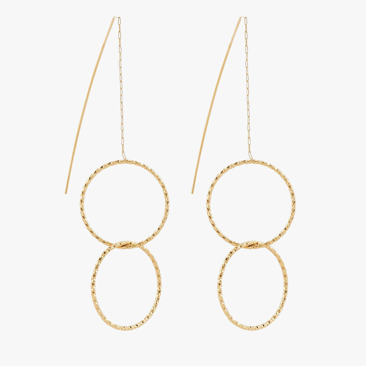 Boucles d'oreilles tiges en acier inoxydable