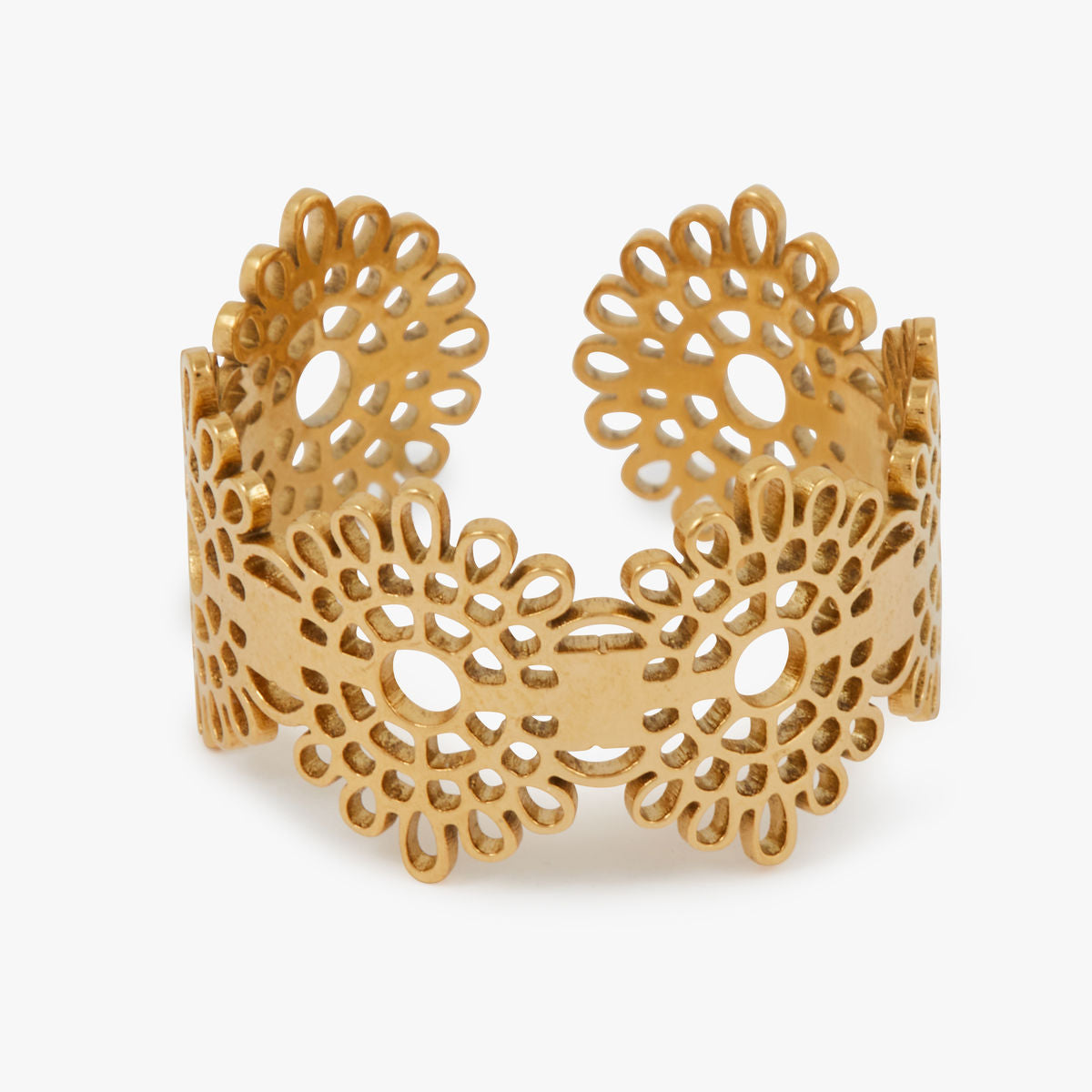 Bague nœud en acier inoxydable