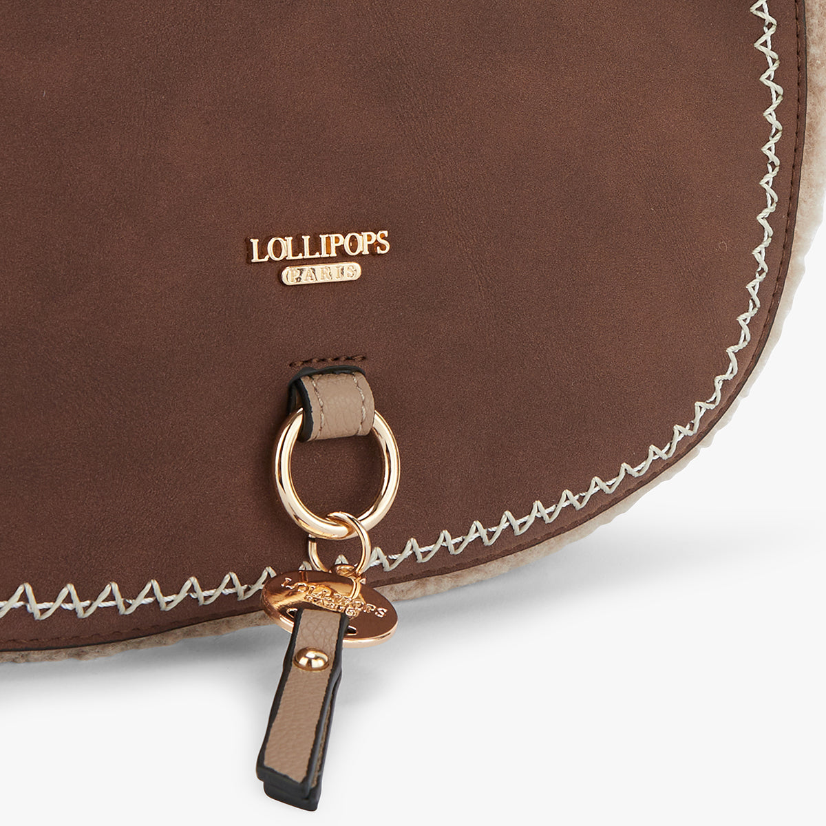 Petit sac bandoulière marron Manduria