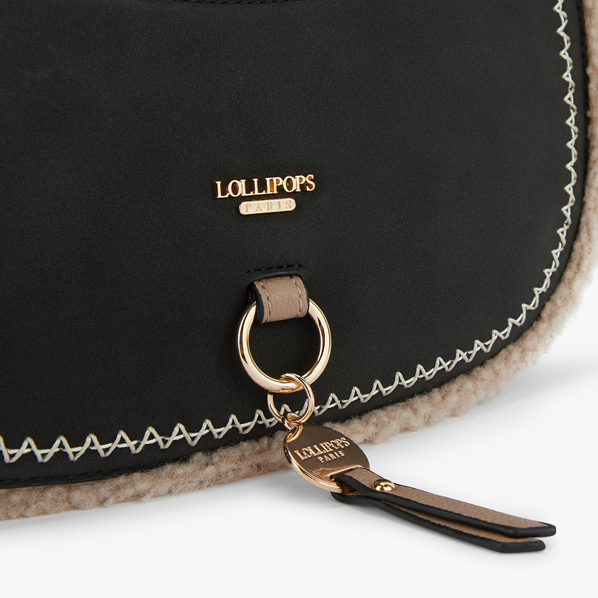 Petit sac bandoulière noir Manduria