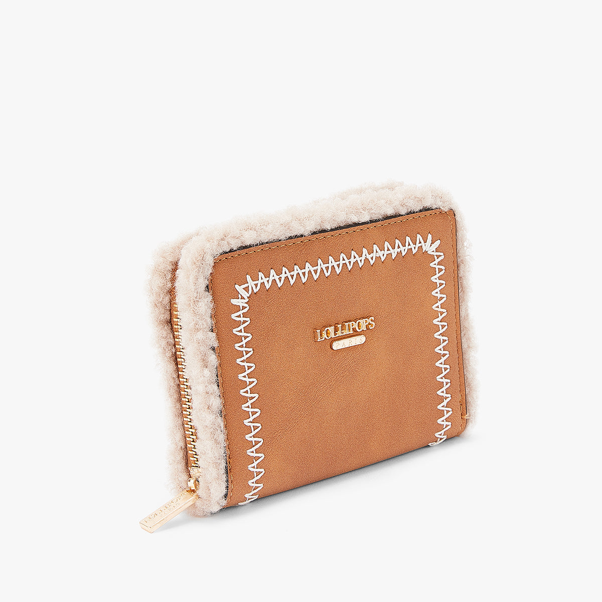 Petit portefeuille beige Manduria