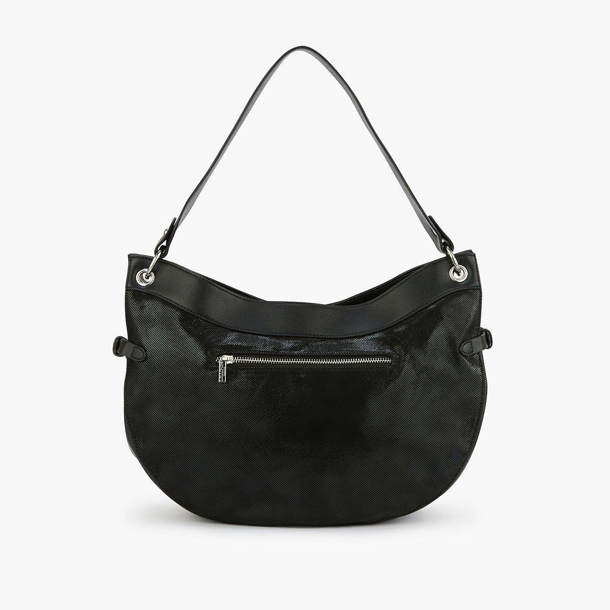 Grand sac hobo noir Mentana
