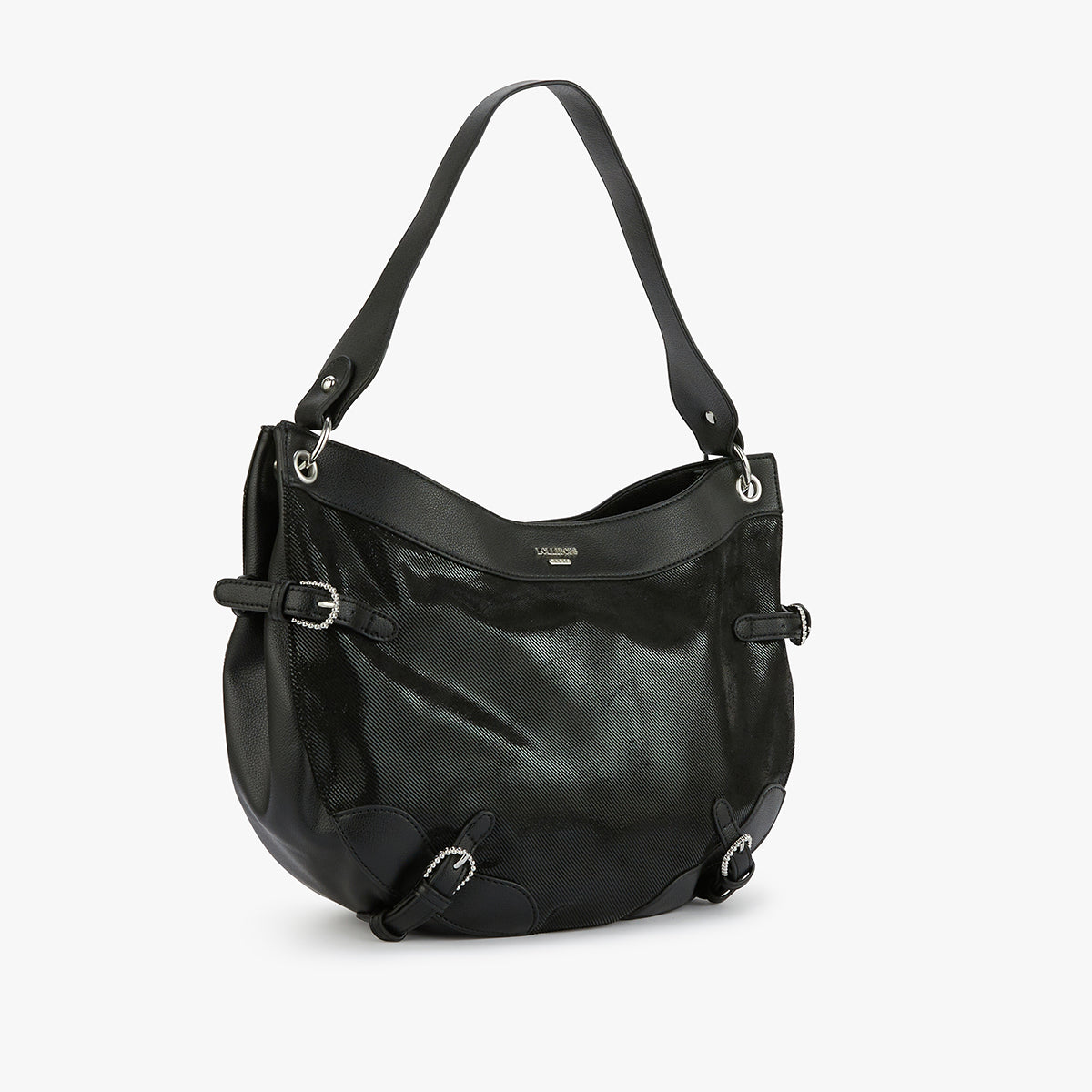 Grand sac hobo noir Mentana