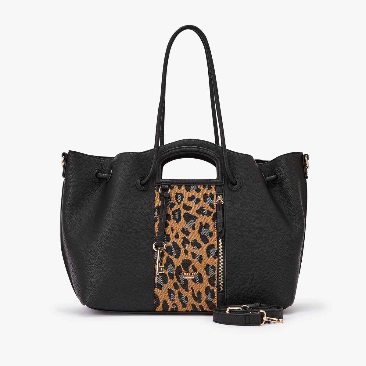 Sac cabas noir Macerata