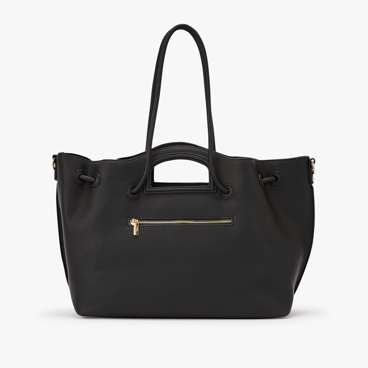 Sac cabas noir Macerata