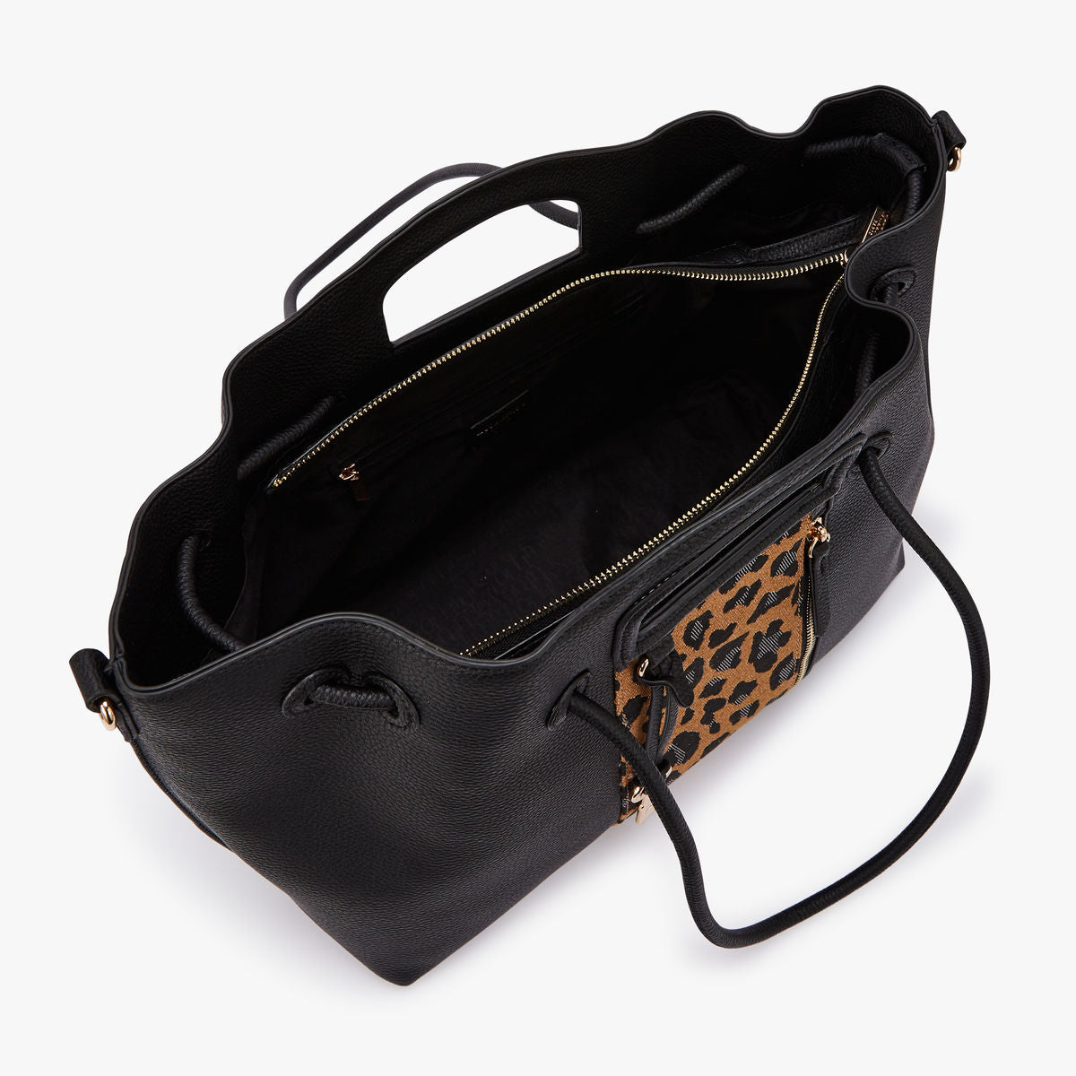 Sac cabas noir Macerata