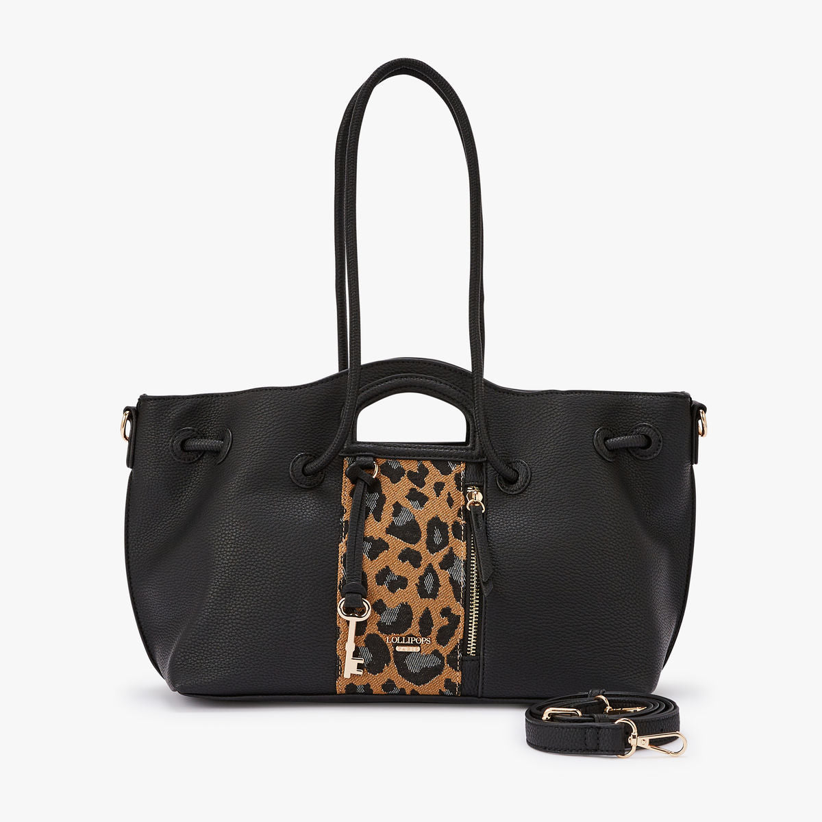 Sac à main noir Macerata