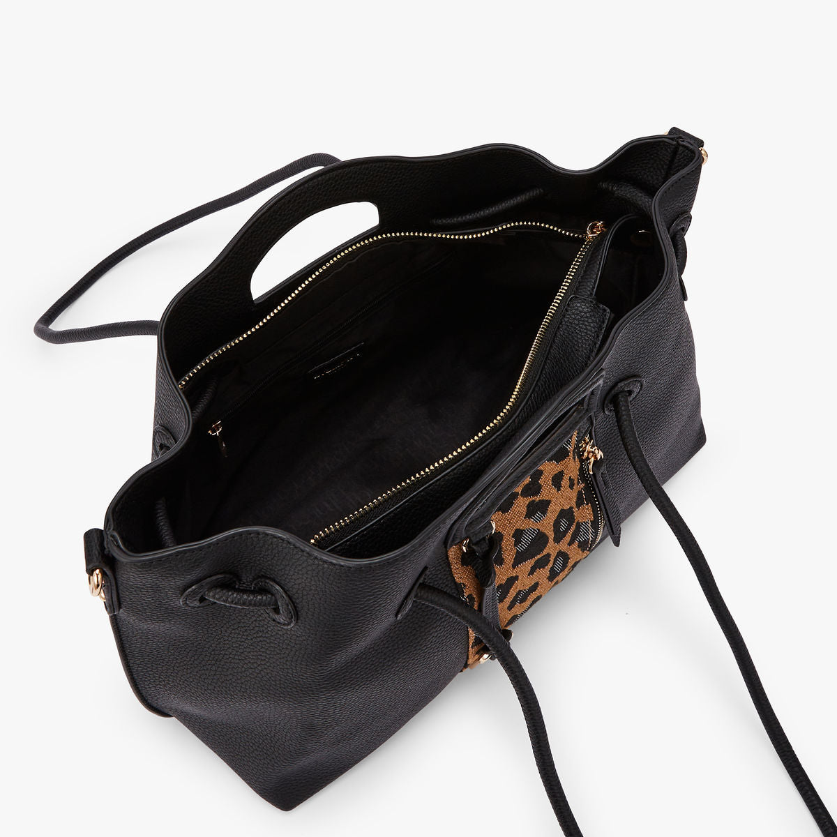 Sac à main noir Macerata