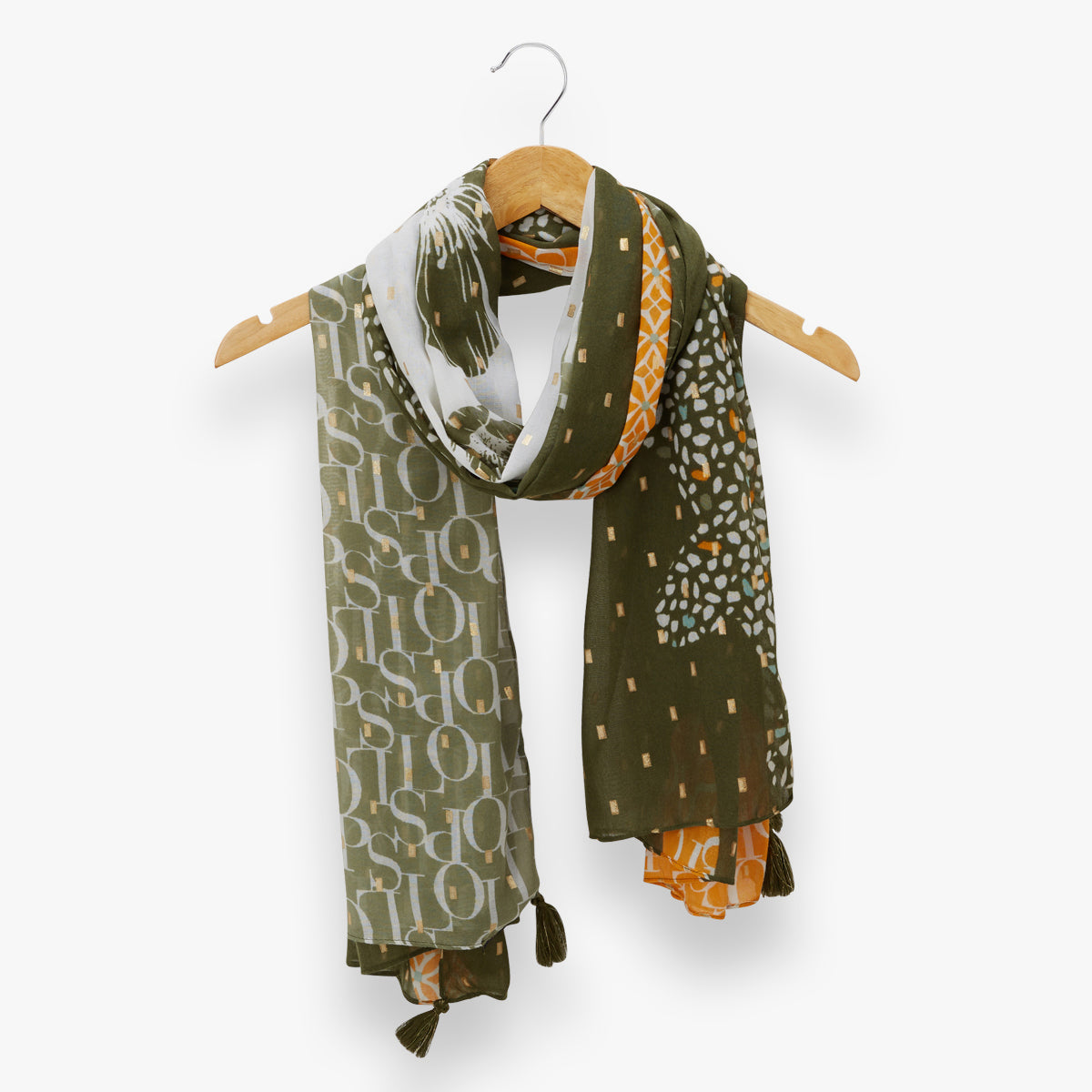 Foulard kaki Monserrato