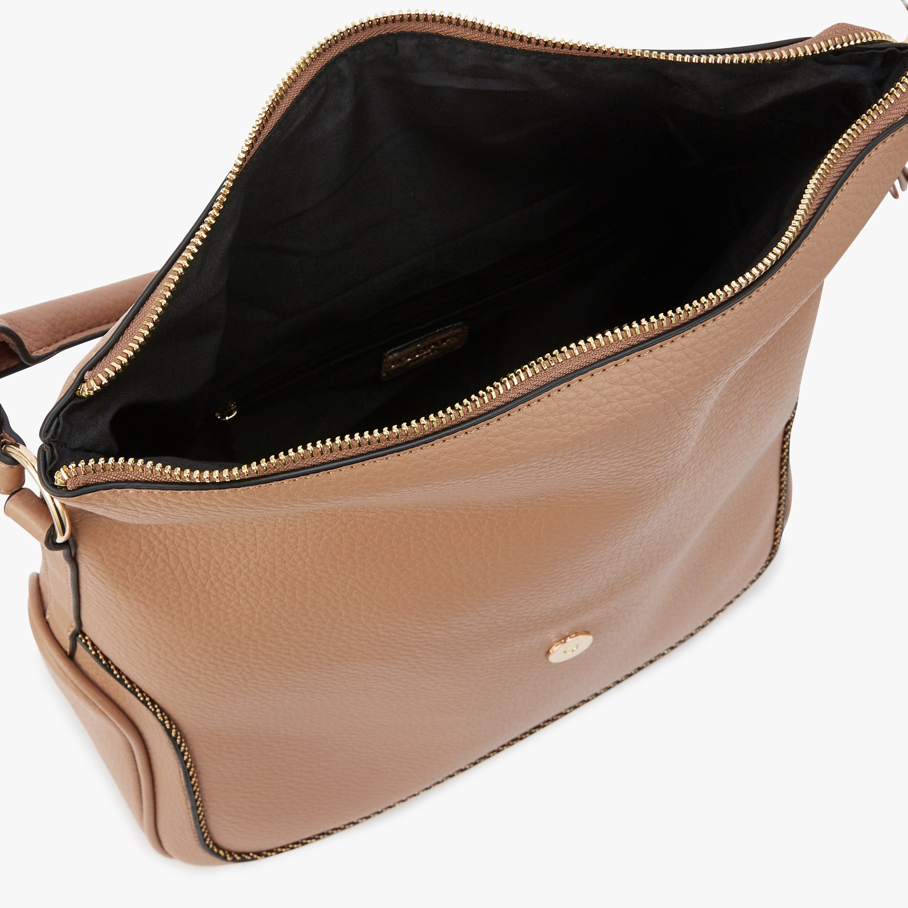 Sac hobo taupe Maroco