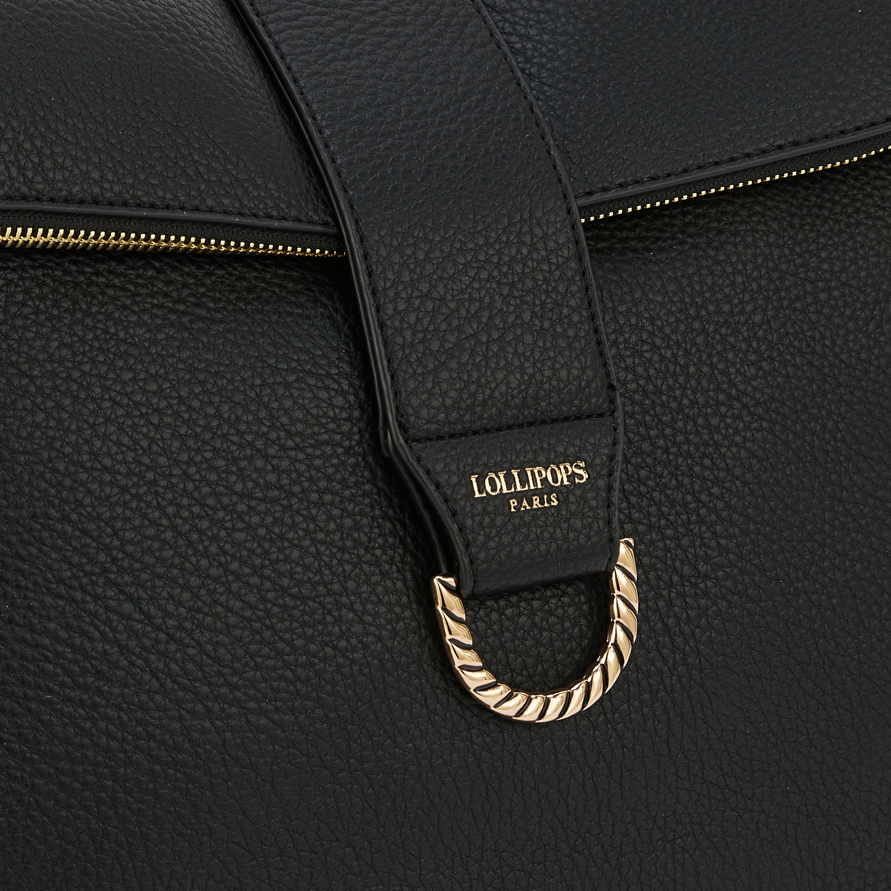 Sac hobo noir Maroco