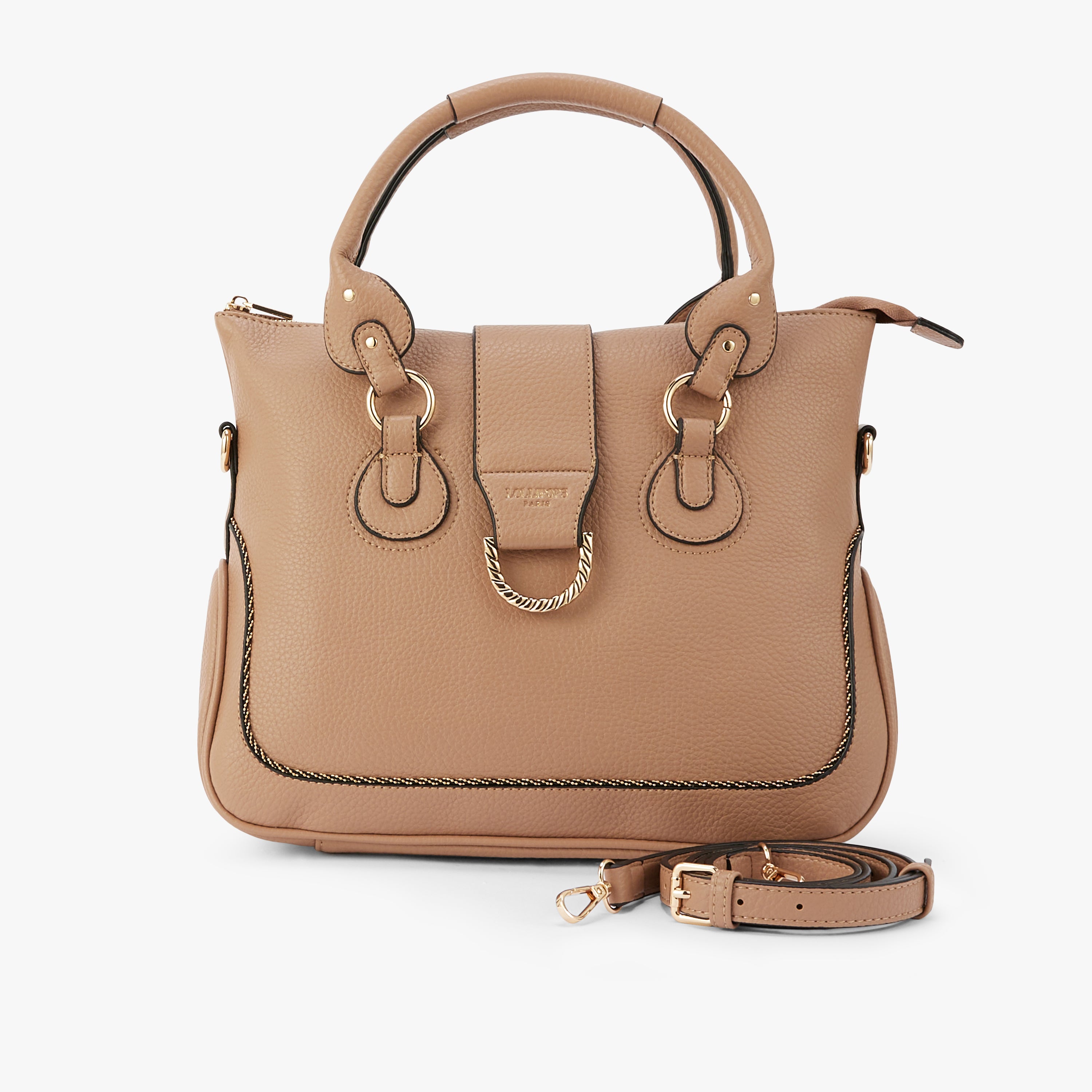 Sac à main taupe Maroco