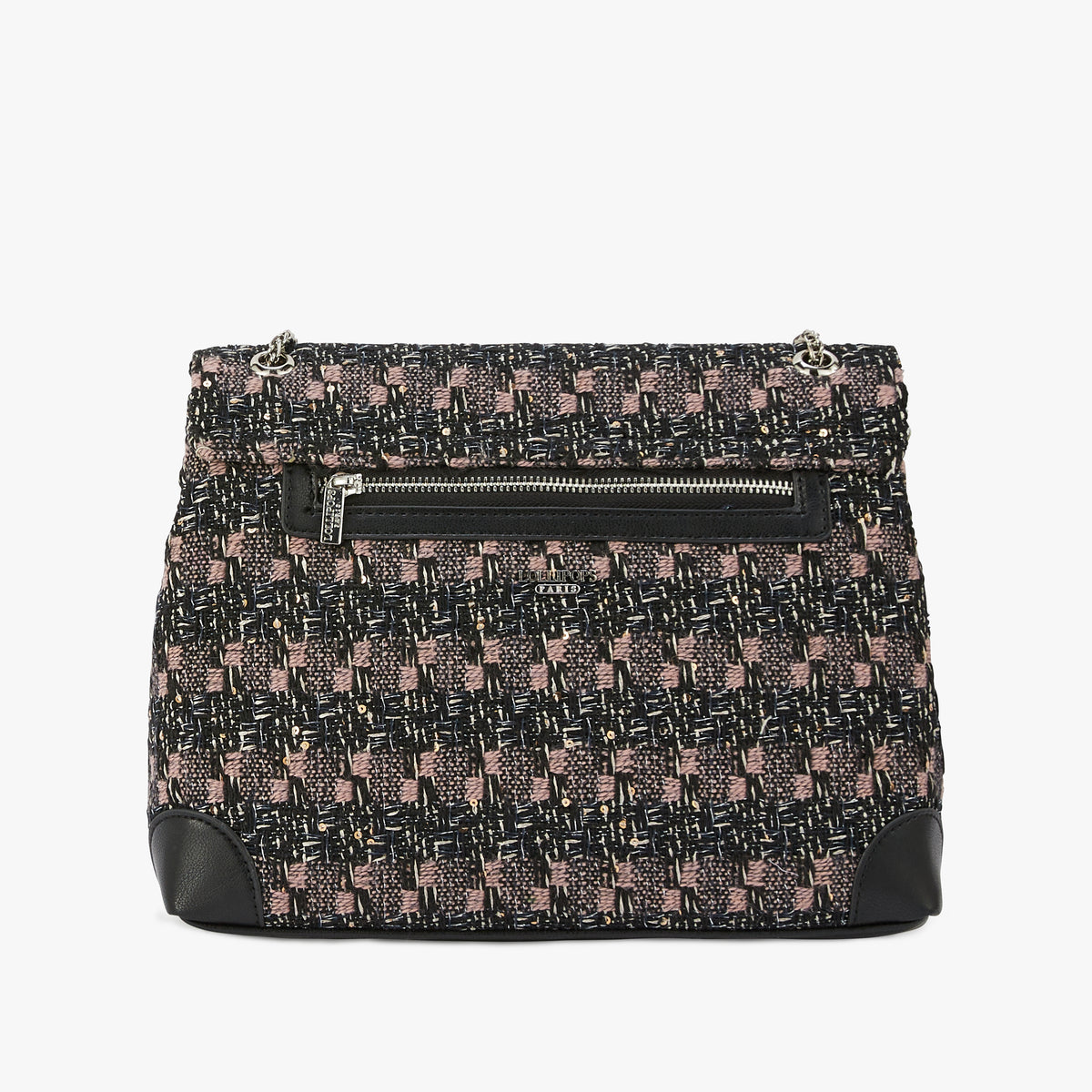 Grand sac bandoulière rose Modugno