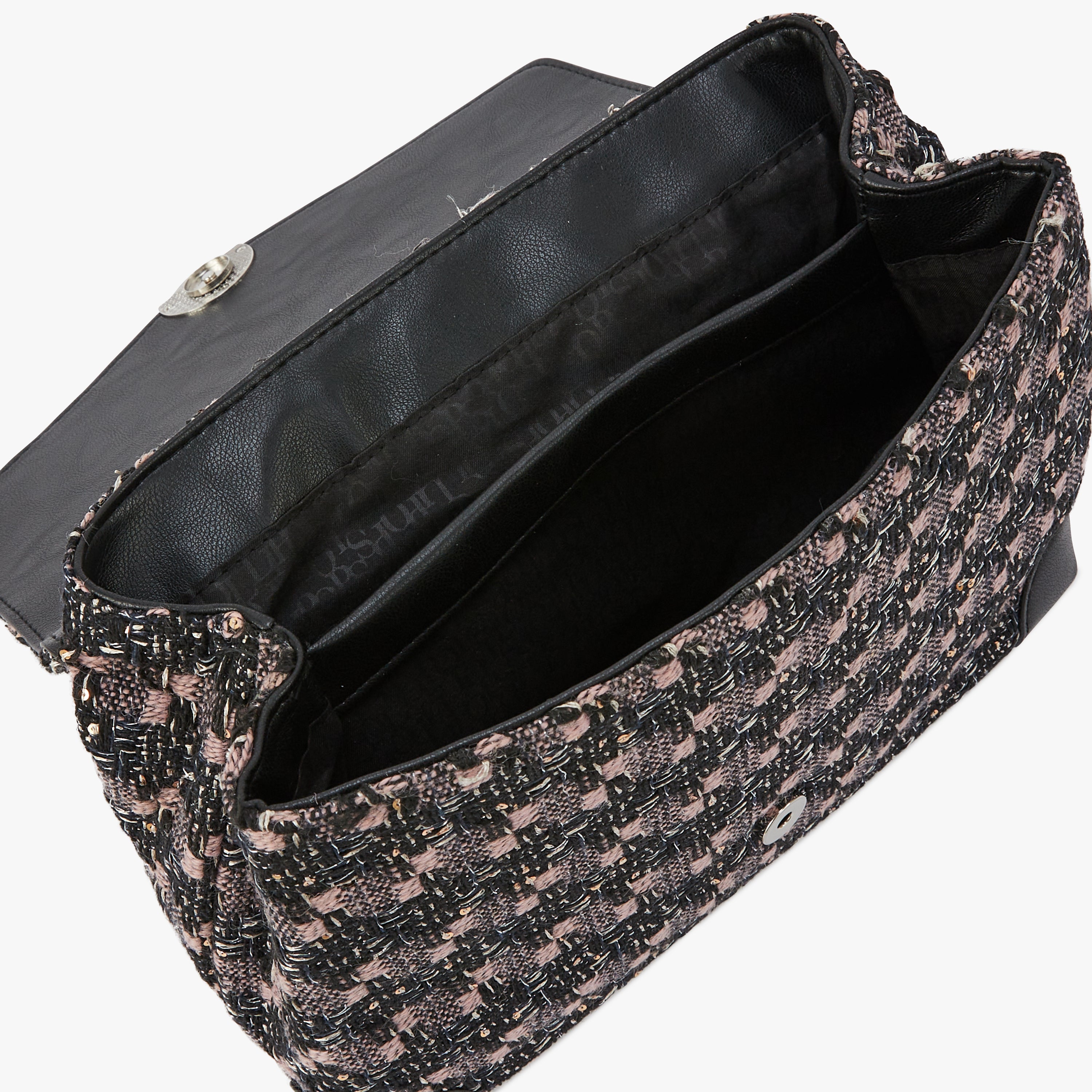 Grand sac bandoulière rose Modugno