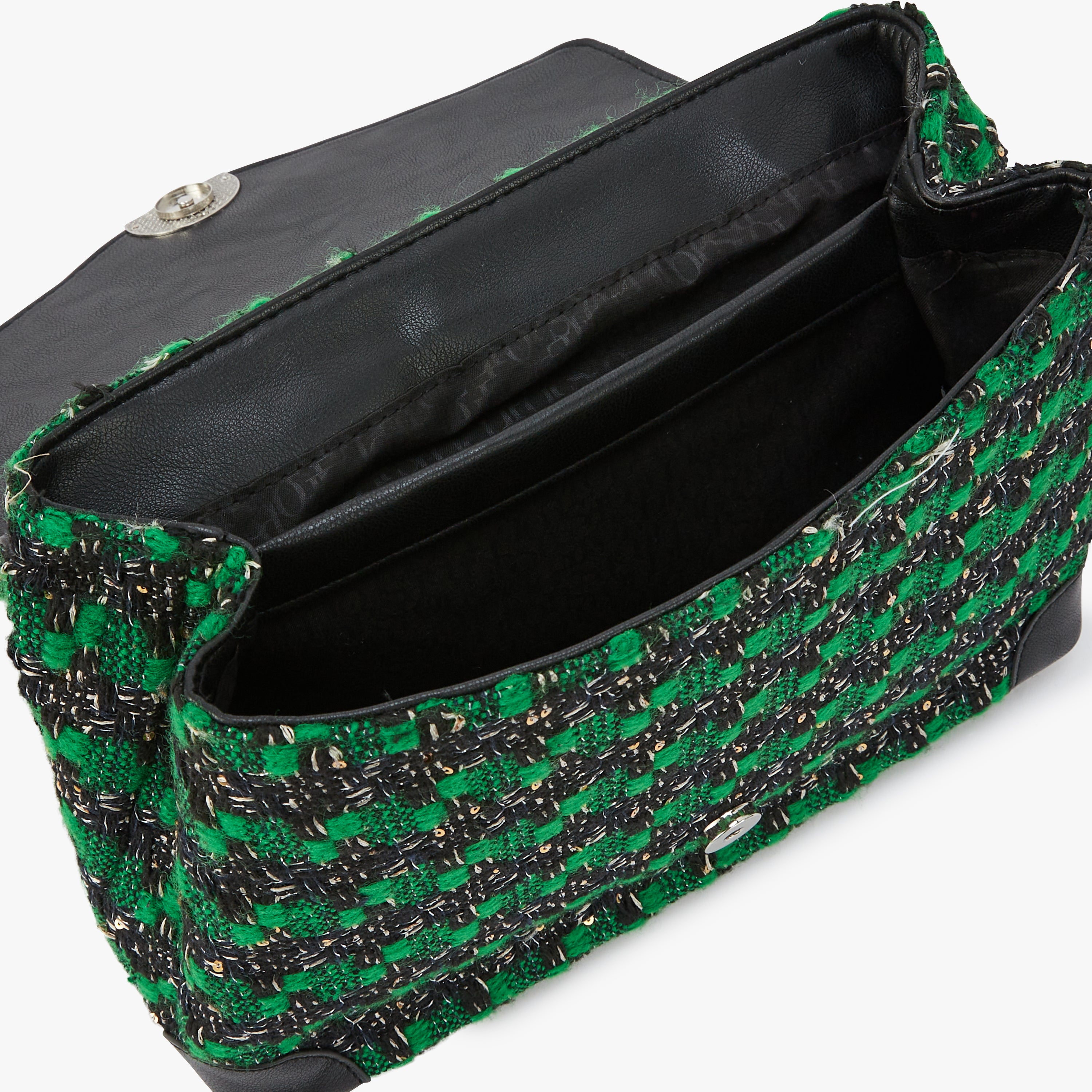 Grand sac bandoulière vert Modugno