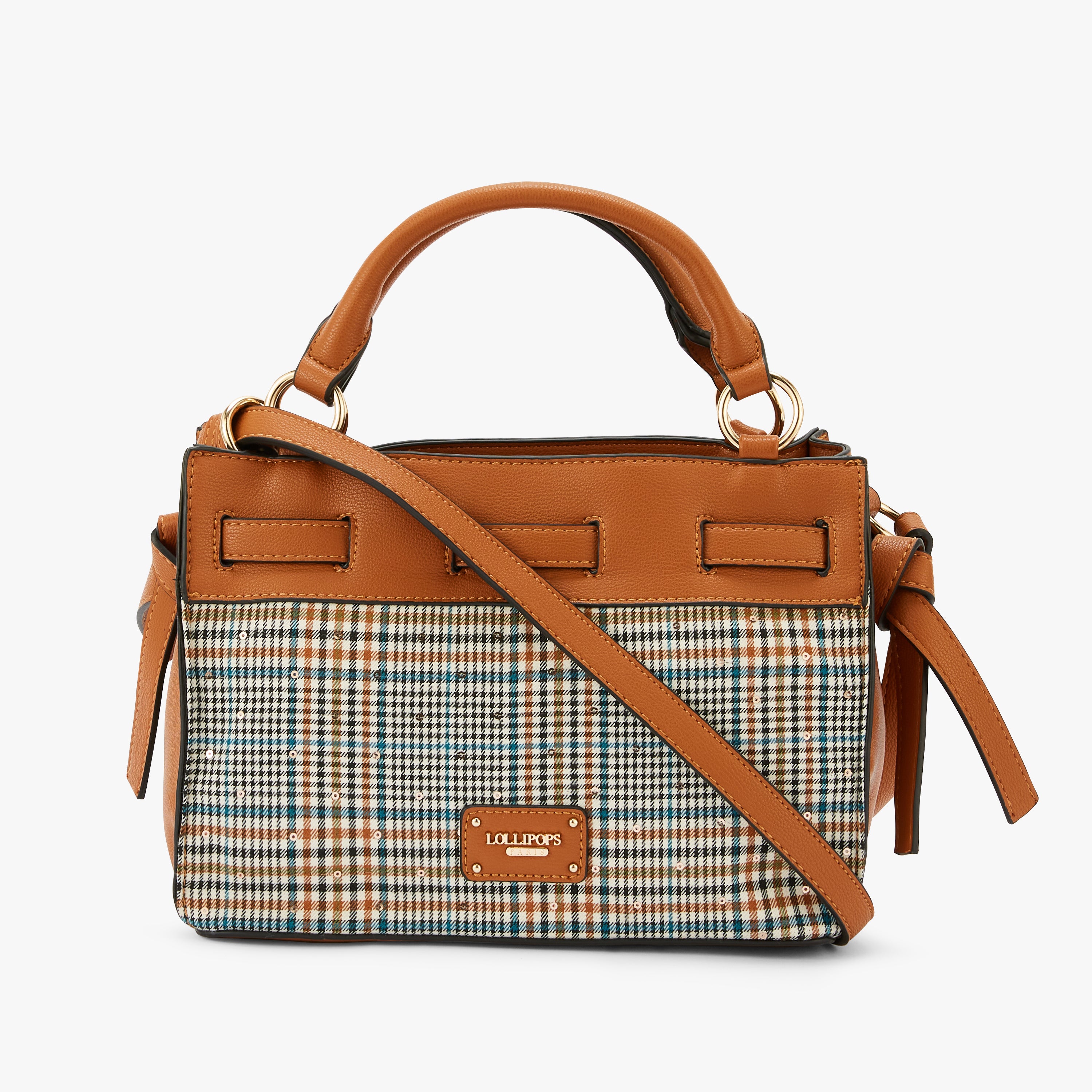 Petit sac à main beige Moncale