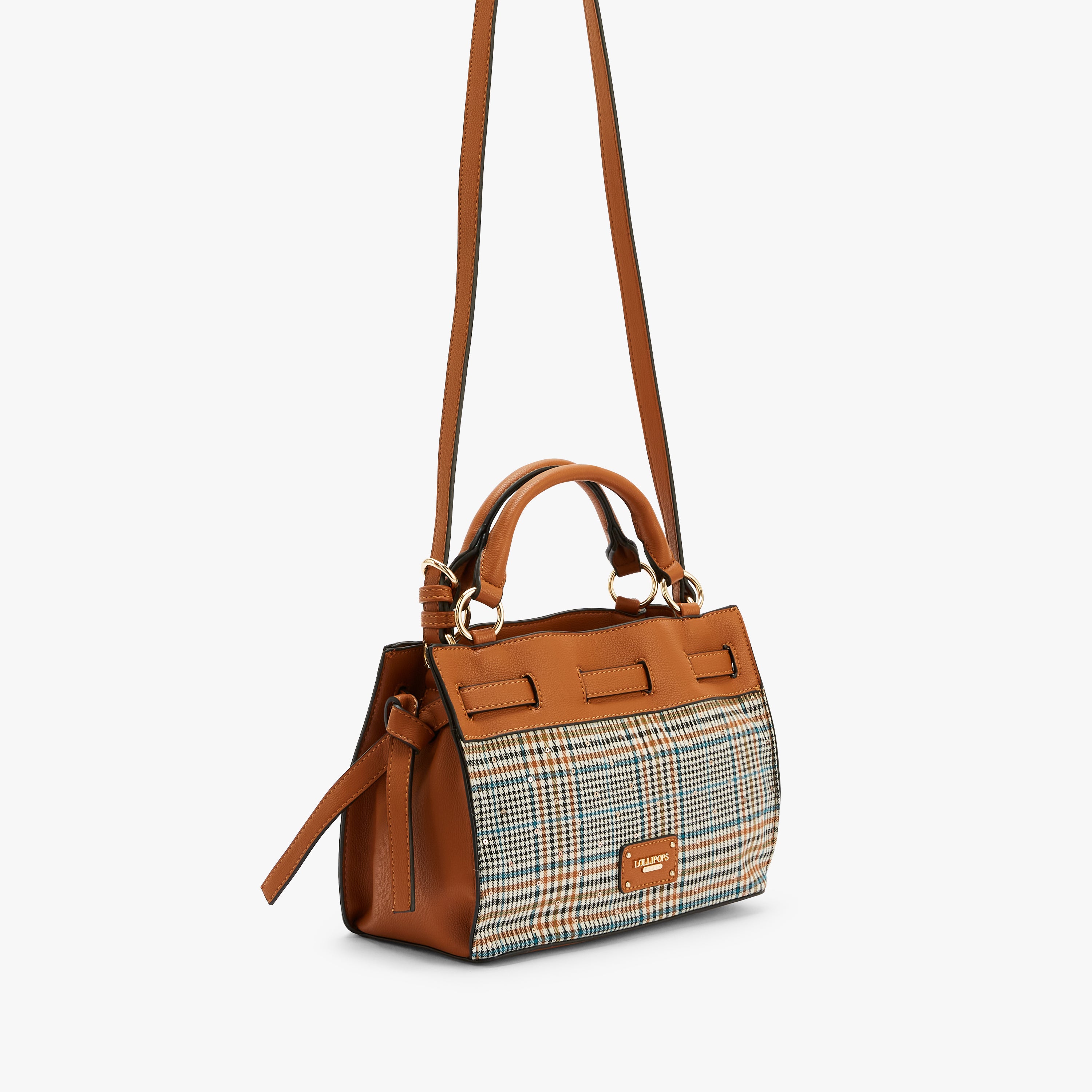 Petit sac à main beige Moncale