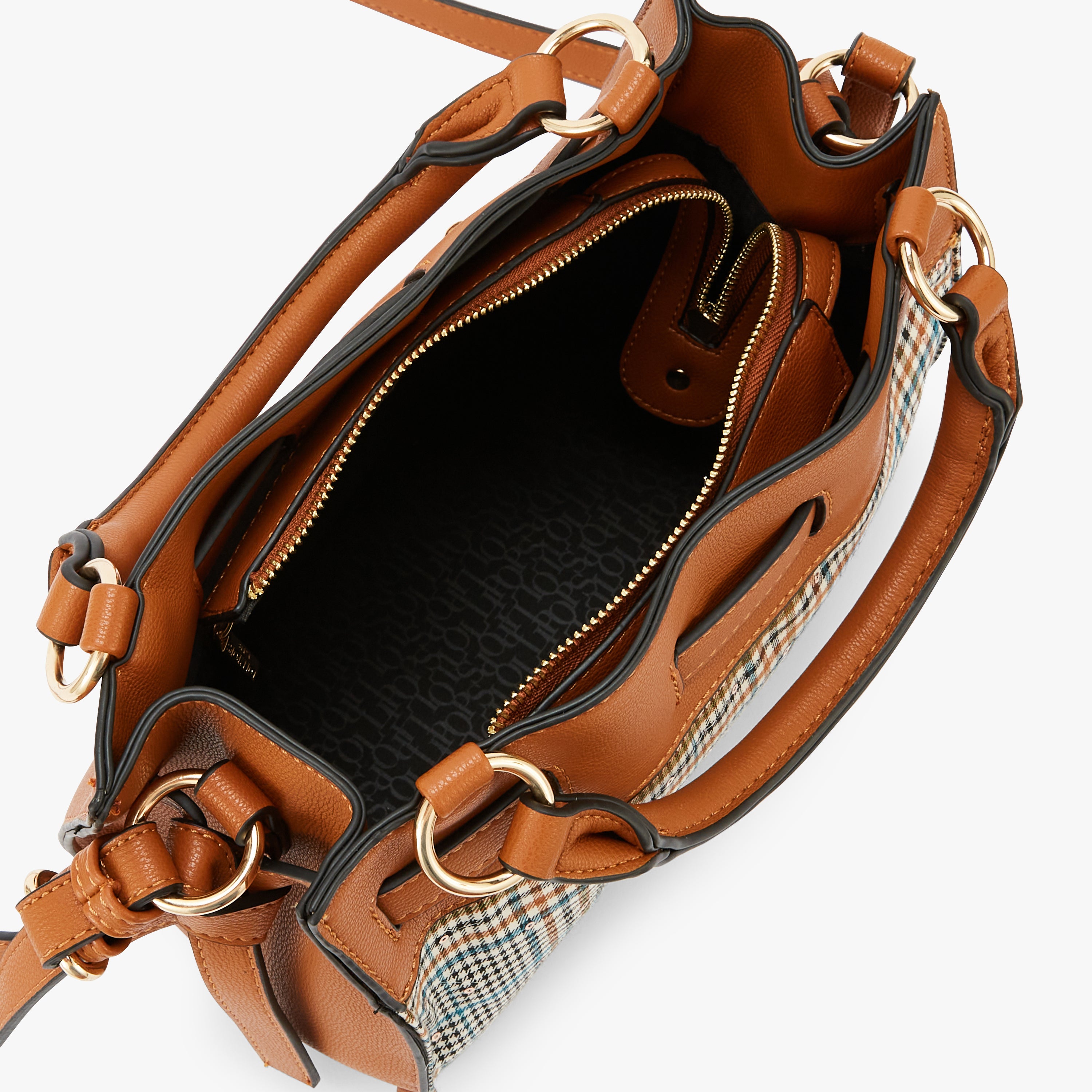 Petit sac à main beige Moncale