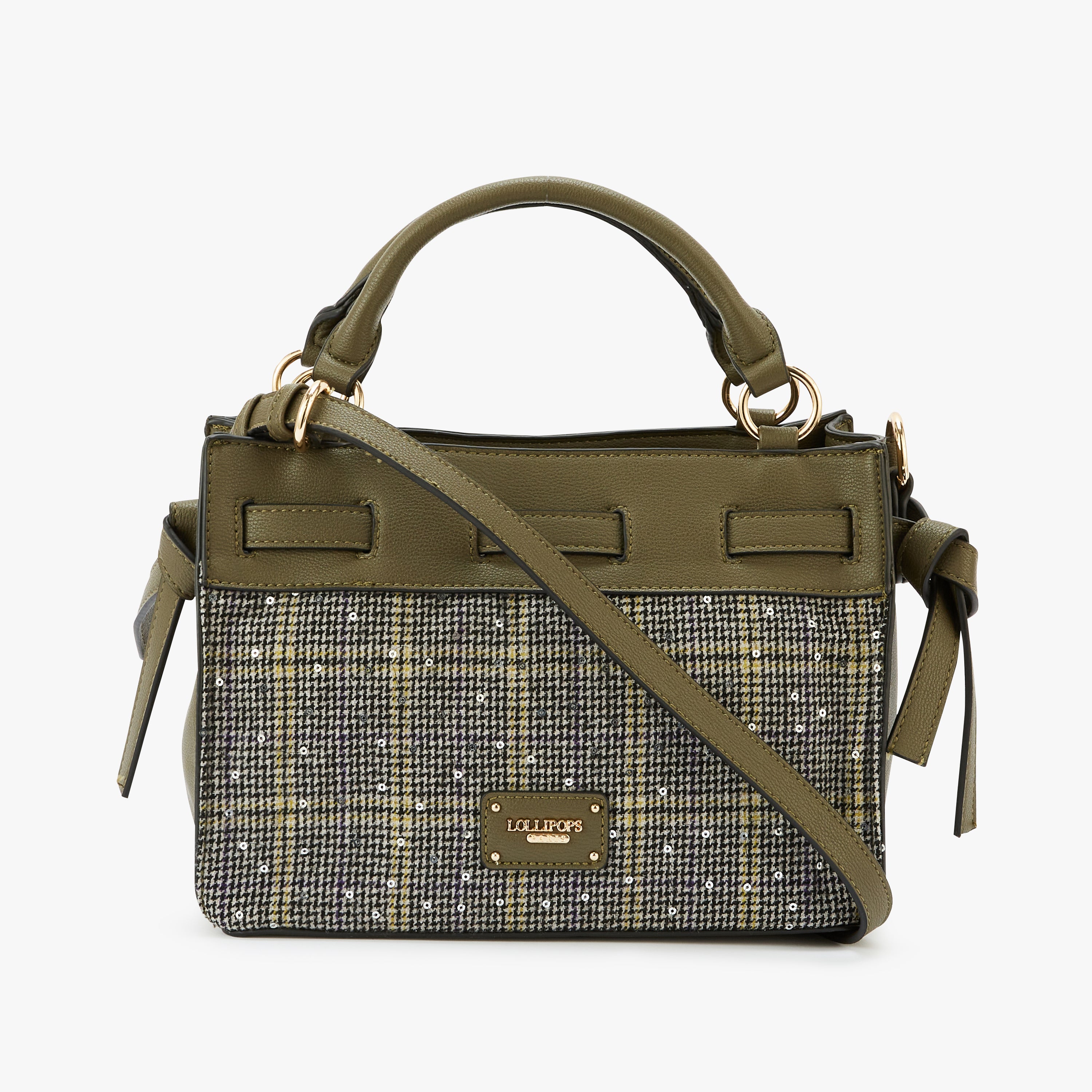 Petit sac à main kaki Moncale