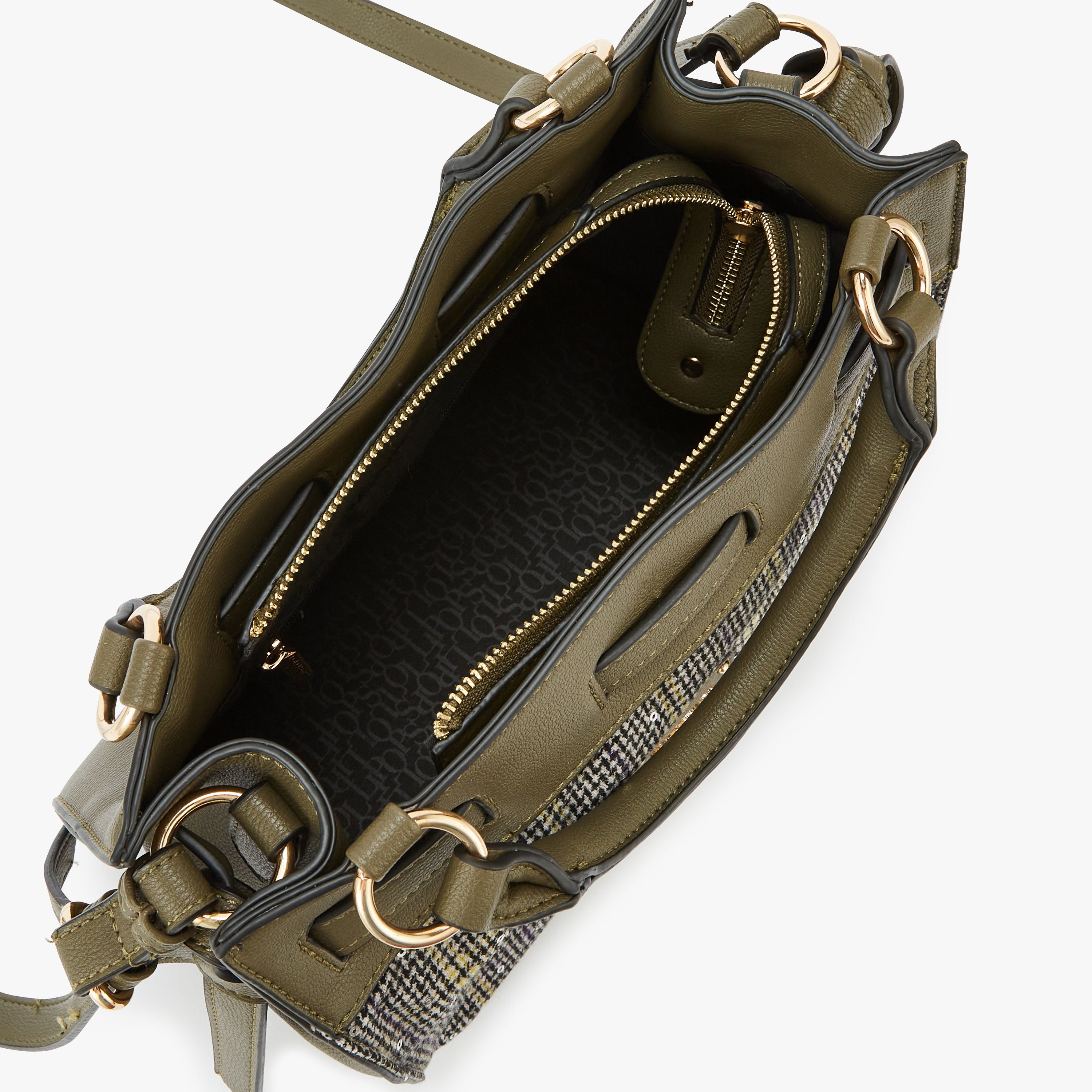 Petit sac à main kaki Moncale