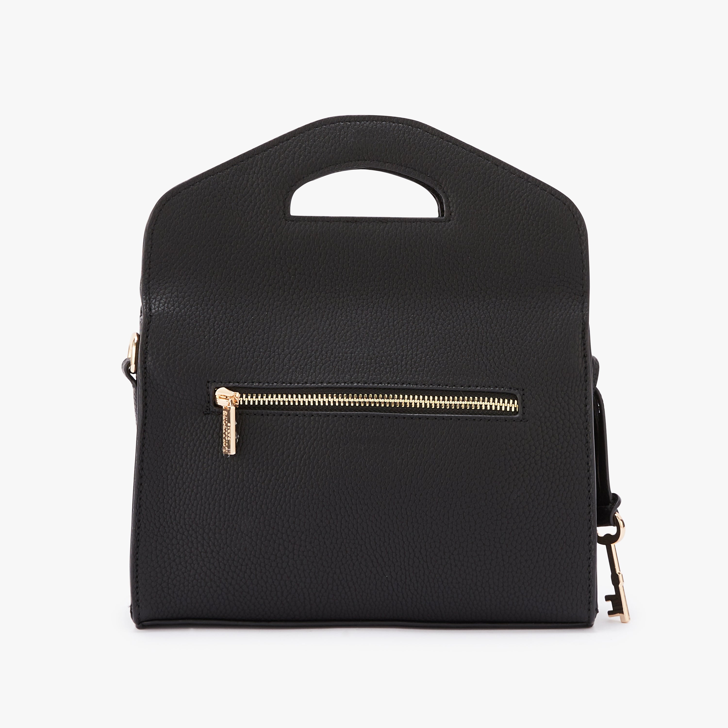 Sac bandoulière noir Macerata