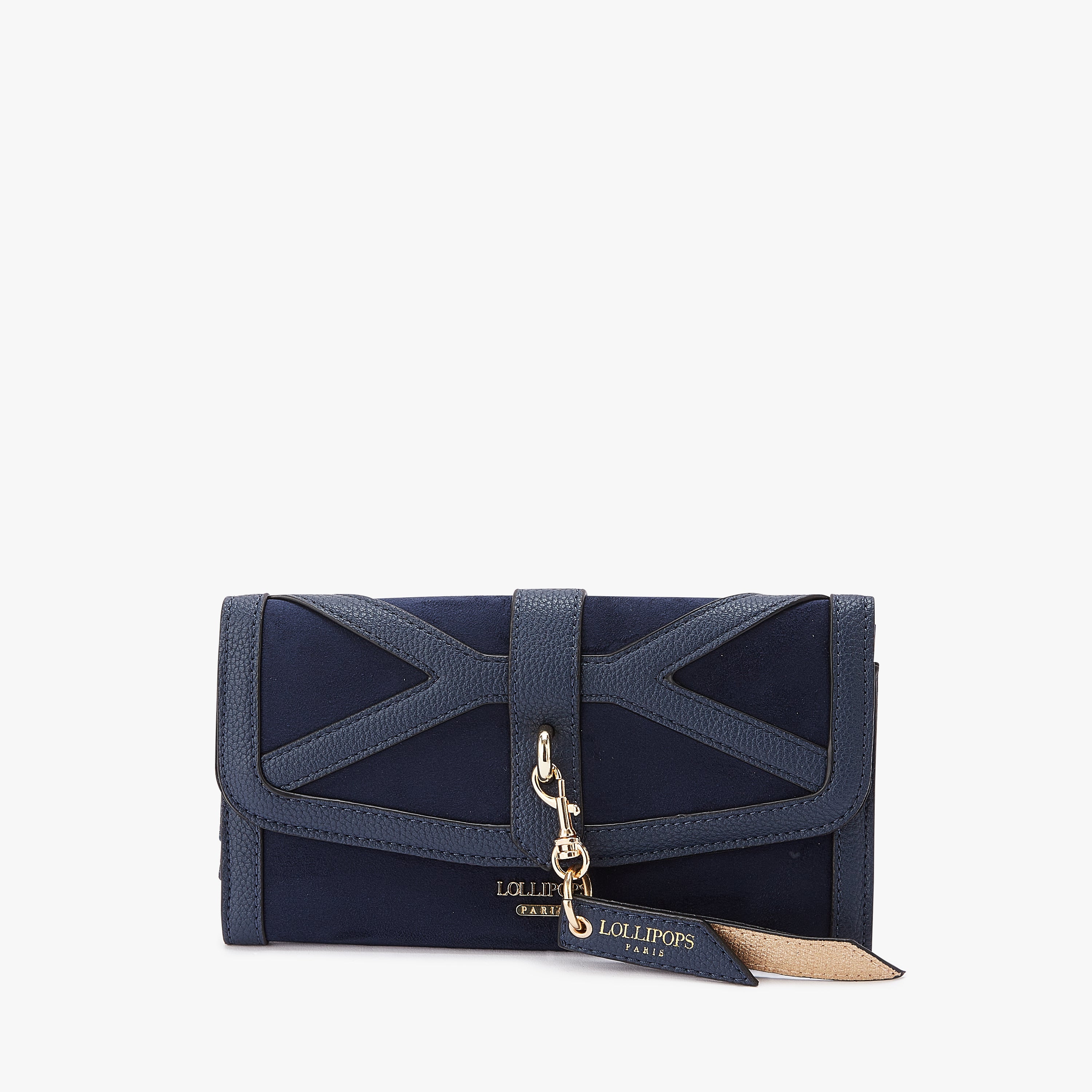 Porte chéquier bleu Mugnano