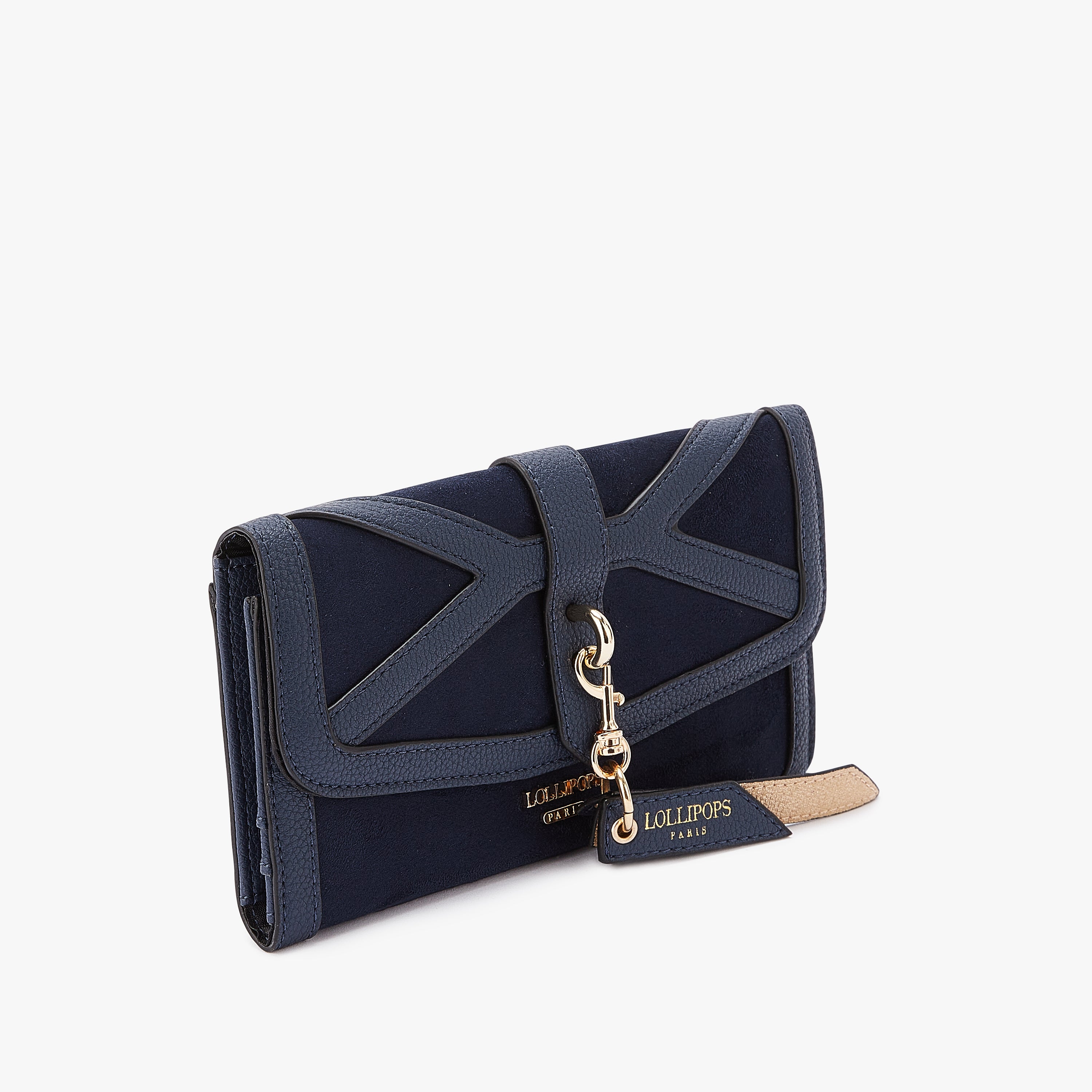 Porte chéquier bleu Mugnano