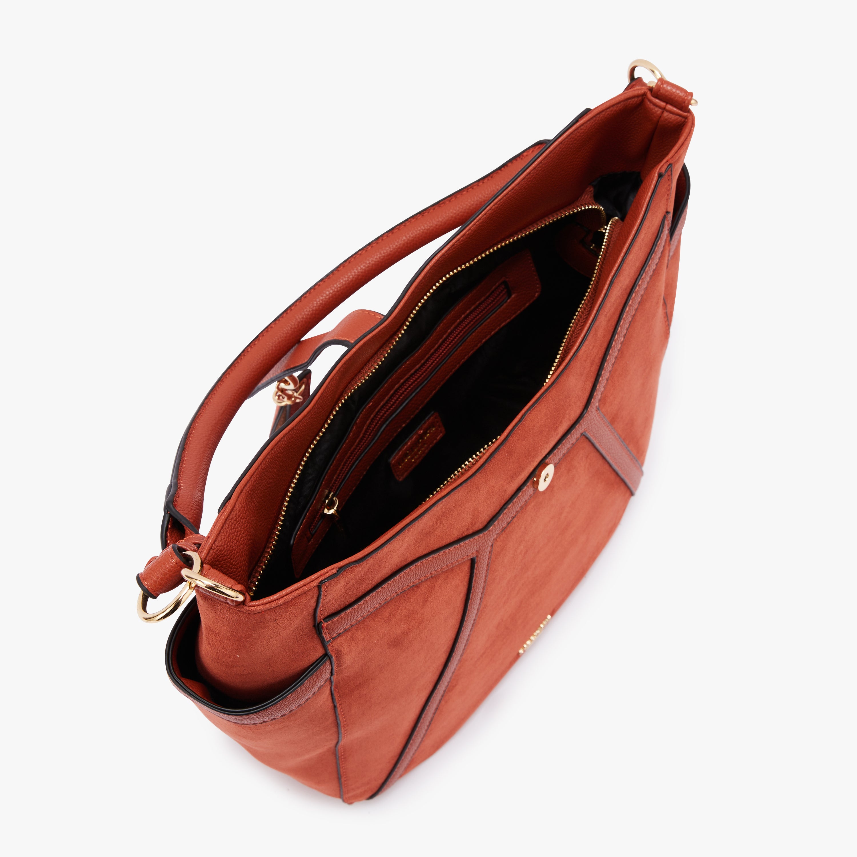 Sac hobo orange Mugnano