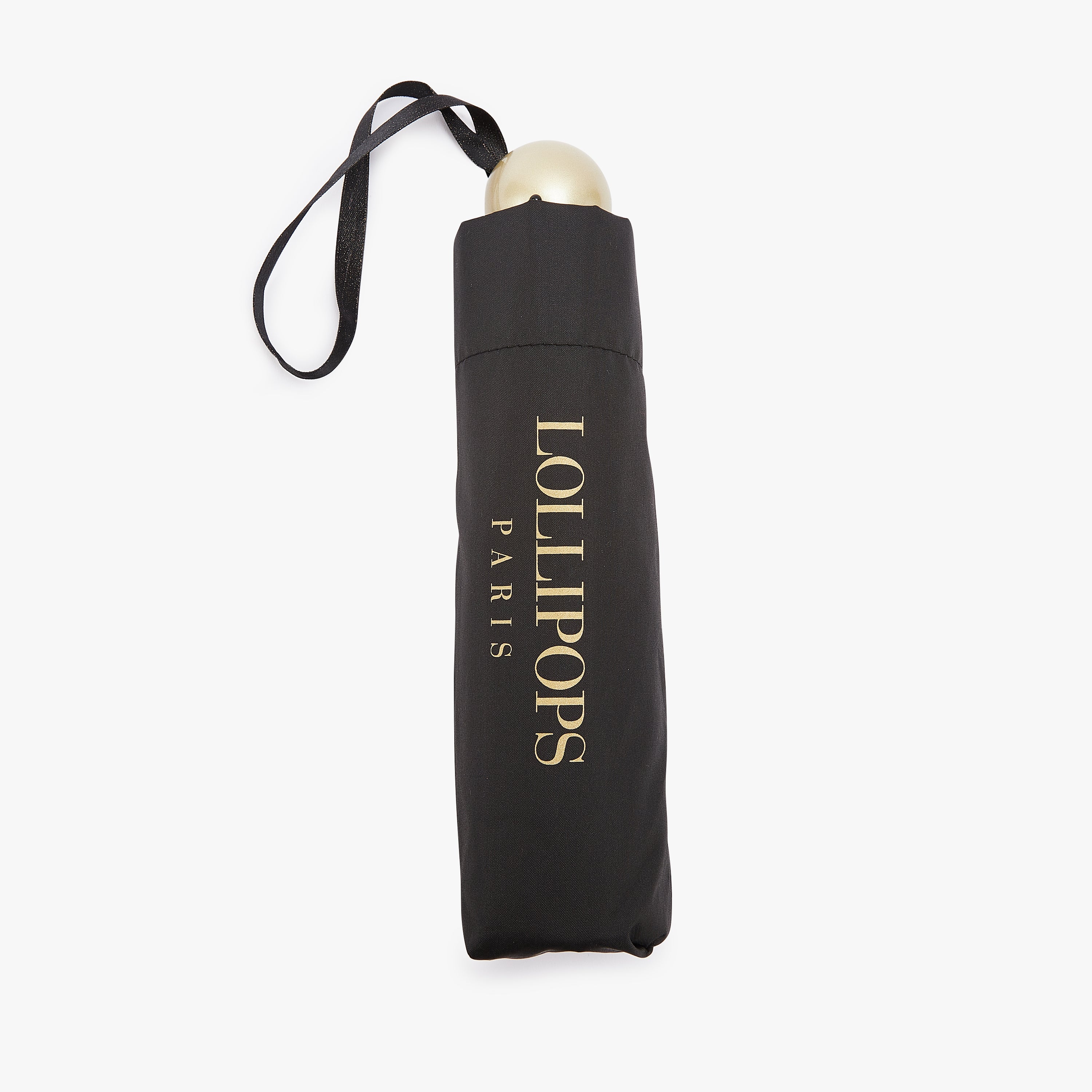 Parapluie pliable noir M Feline