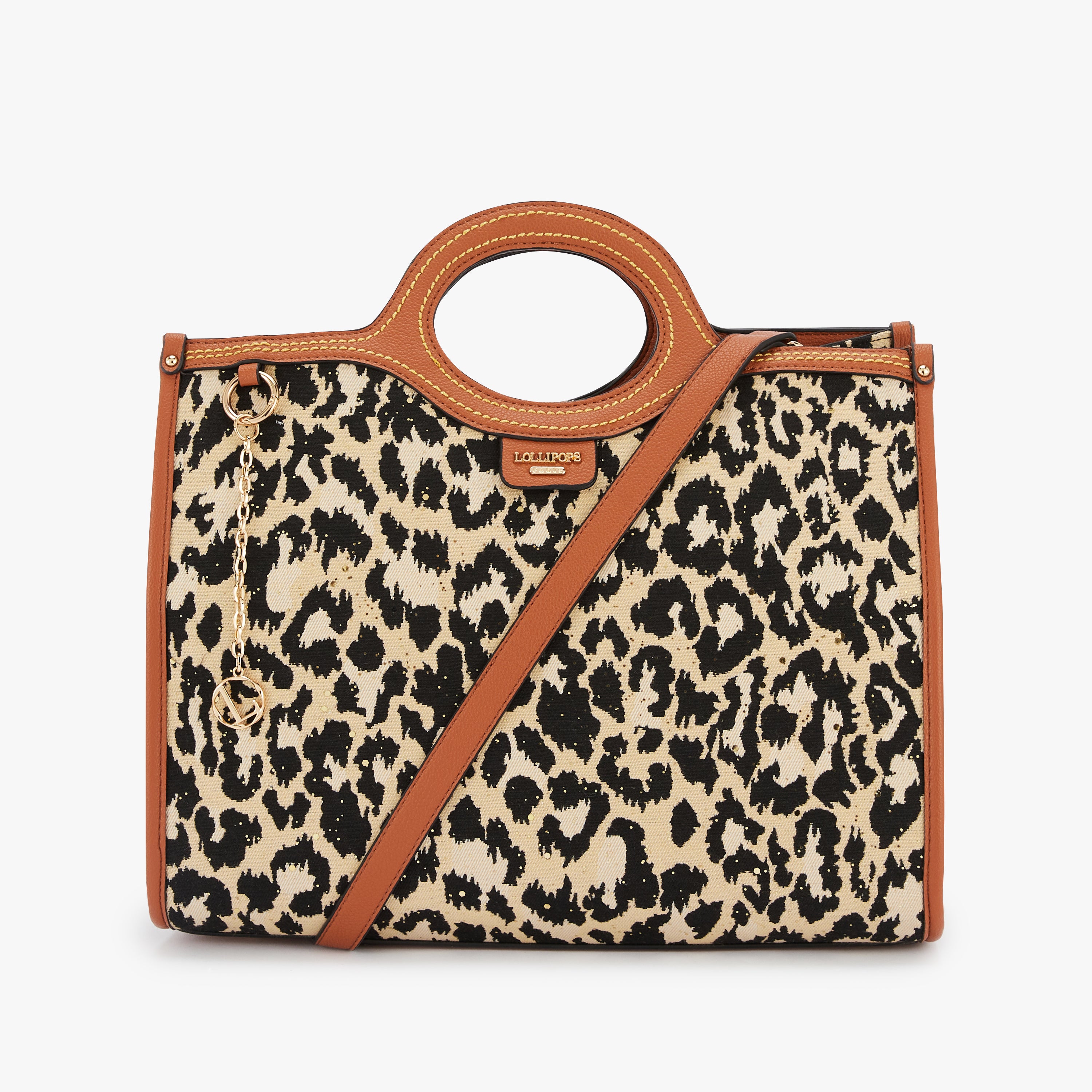 Grand sac shopper camel Nocera