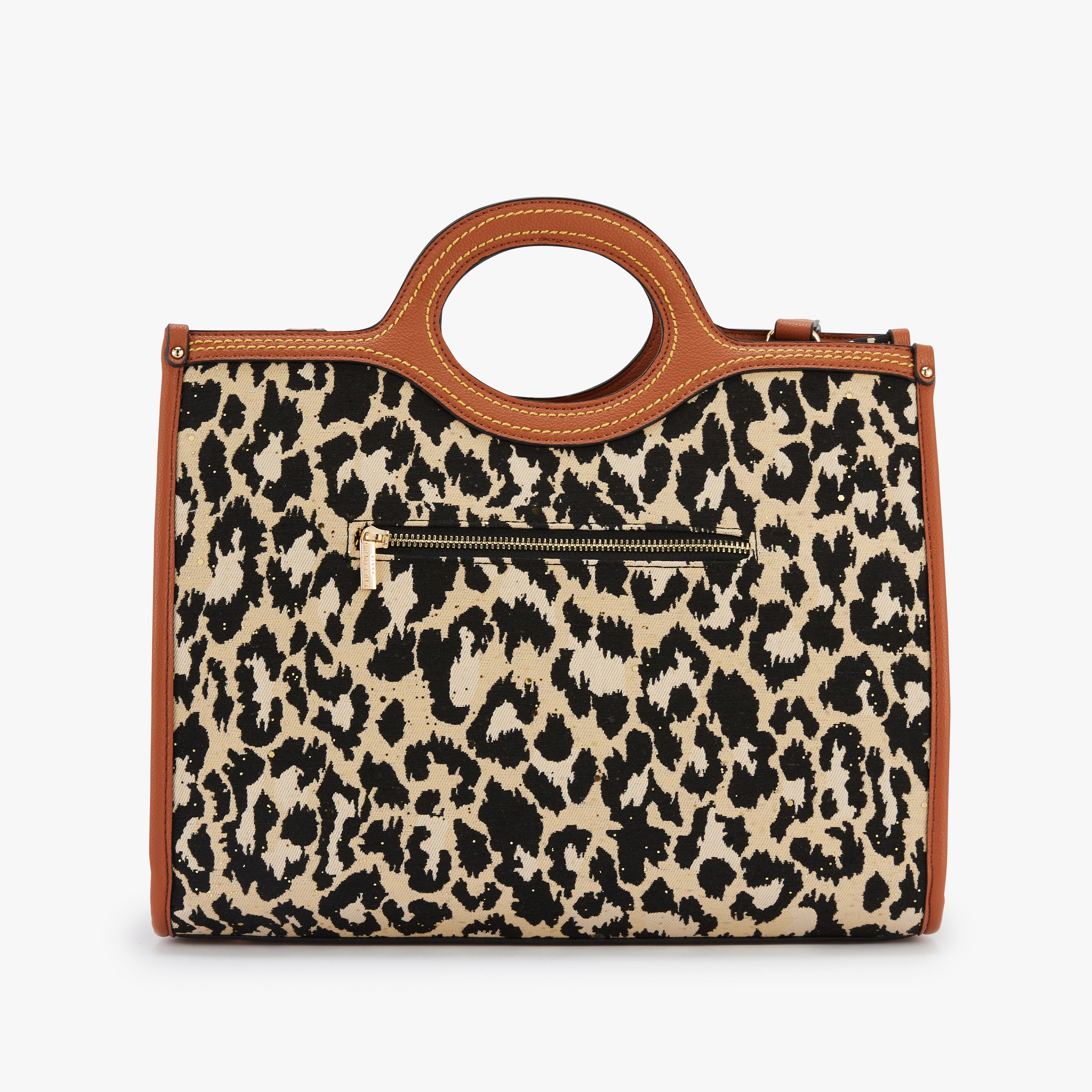 Grand sac shopper camel Nocera