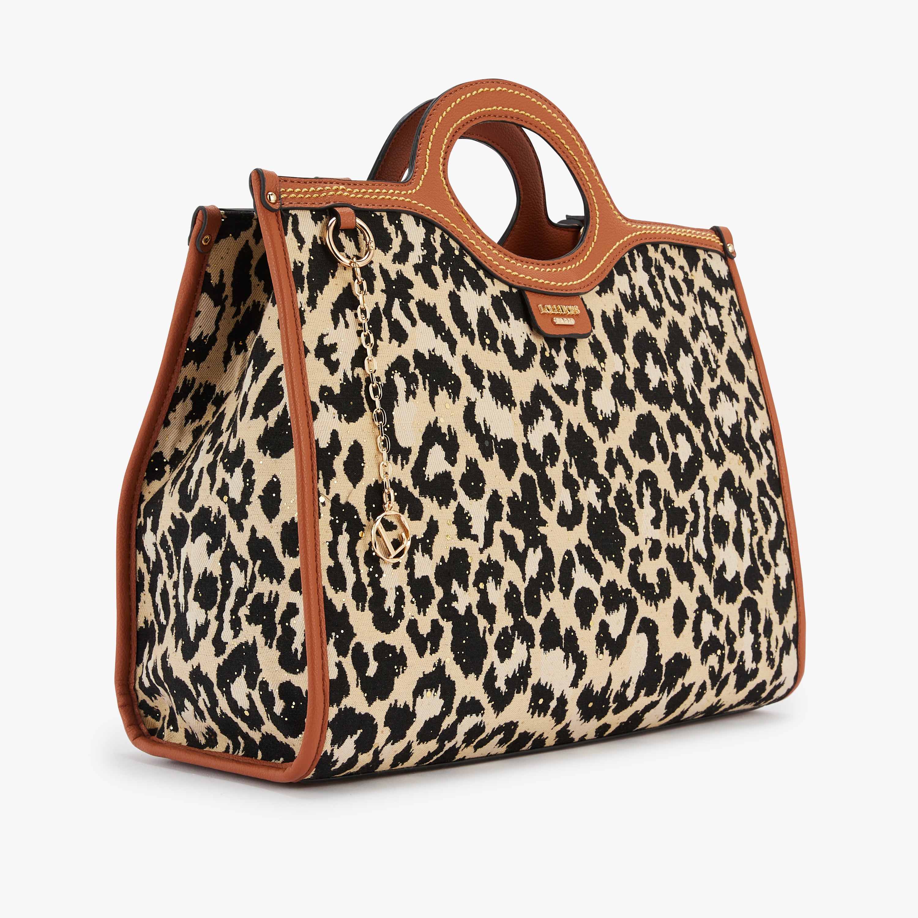 Grand sac shopper camel Nocera